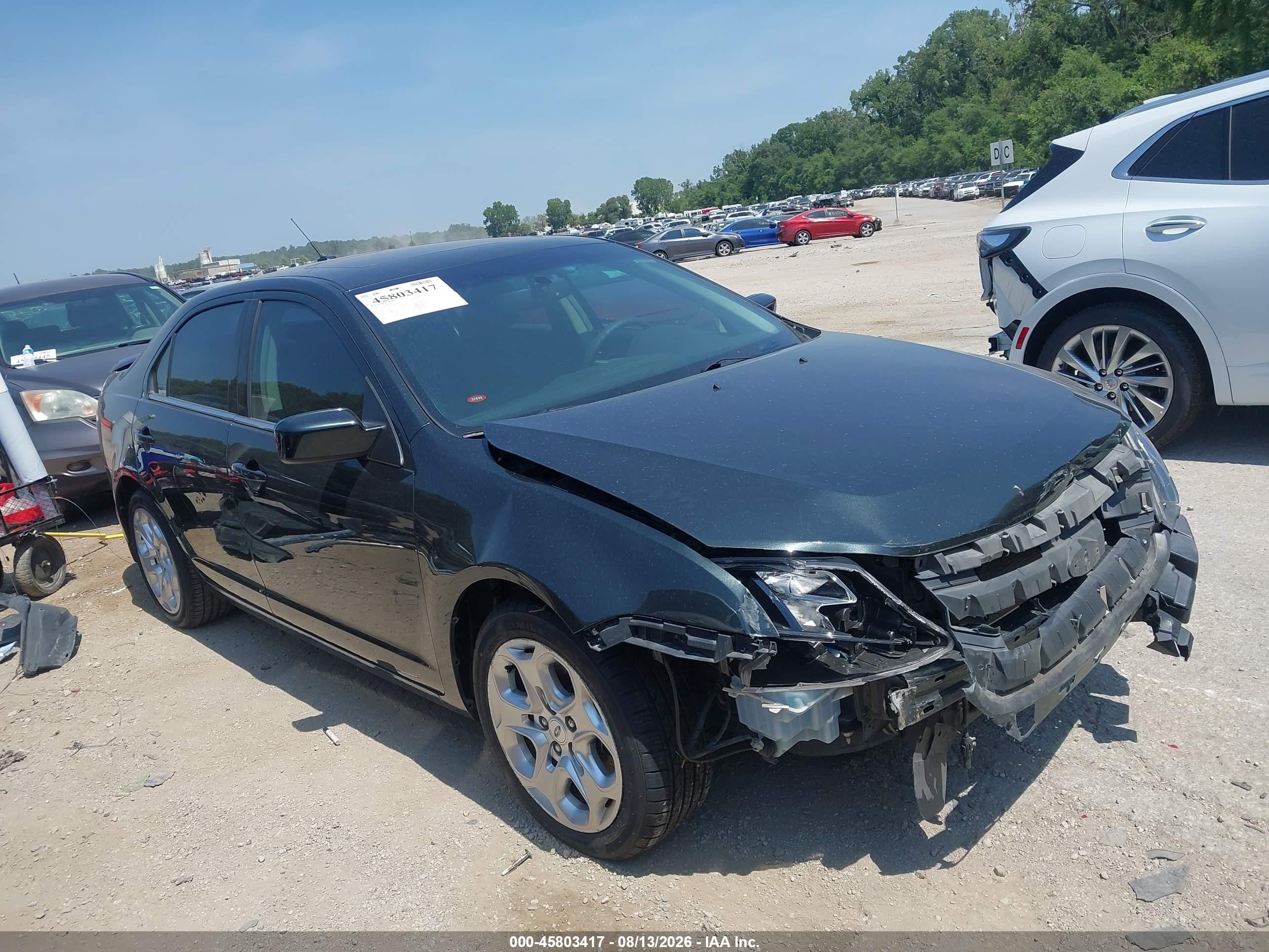 2010 Ford Fusion Se Black vin: 3FAHP0HA7AR198157