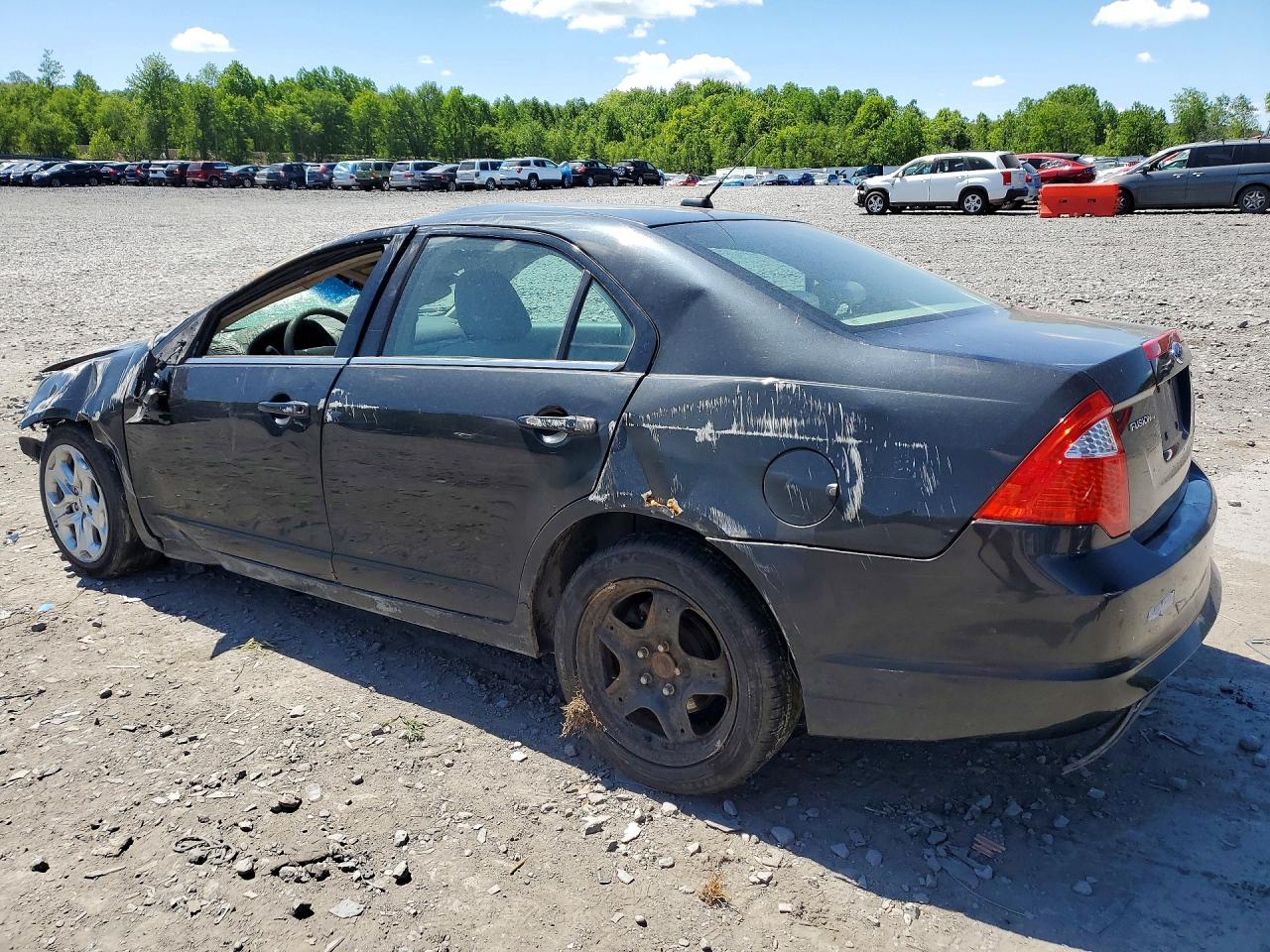 2010 Ford Fusion Se Black vin: 3FAHP0HA7AR211313