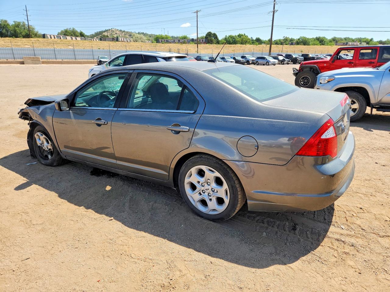2010 Ford Fusion Se Gray vin: 3FAHP0HA7AR218066