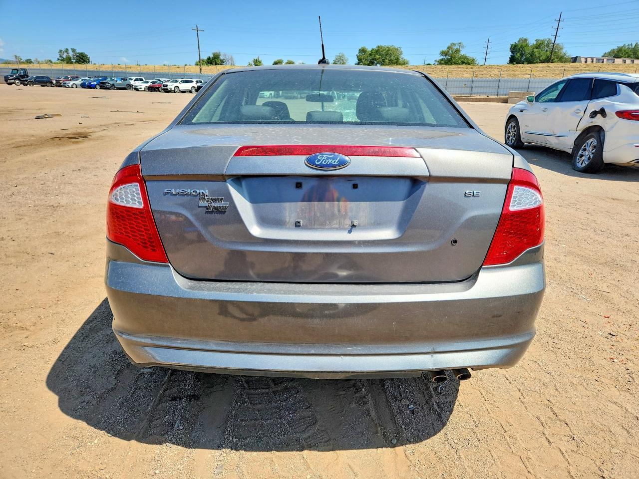 2010 Ford Fusion Se Gray vin: 3FAHP0HA7AR218066