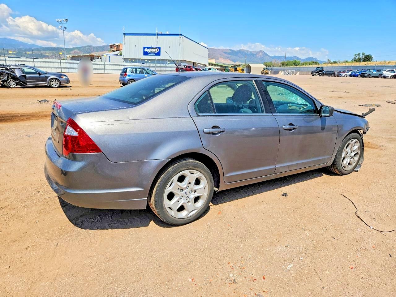 2010 Ford Fusion Se Gray vin: 3FAHP0HA7AR218066