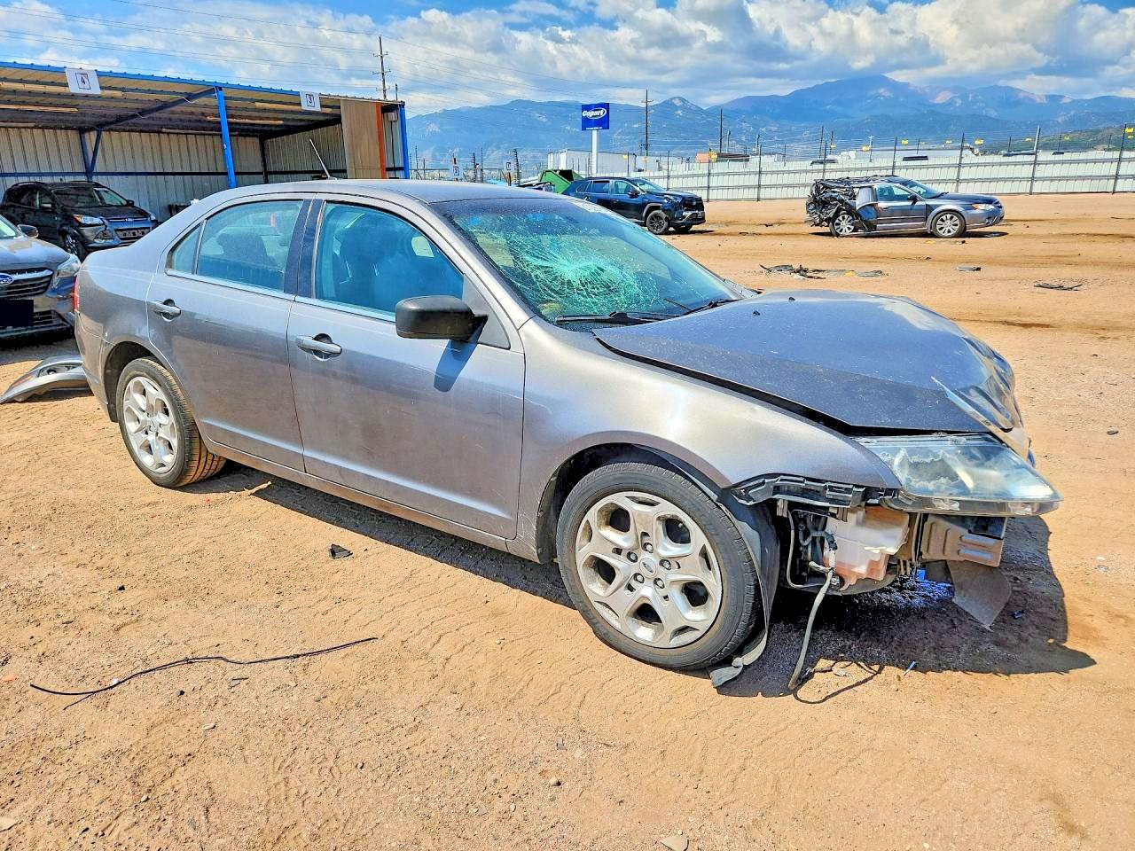 2010 Ford Fusion Se Gray vin: 3FAHP0HA7AR218066