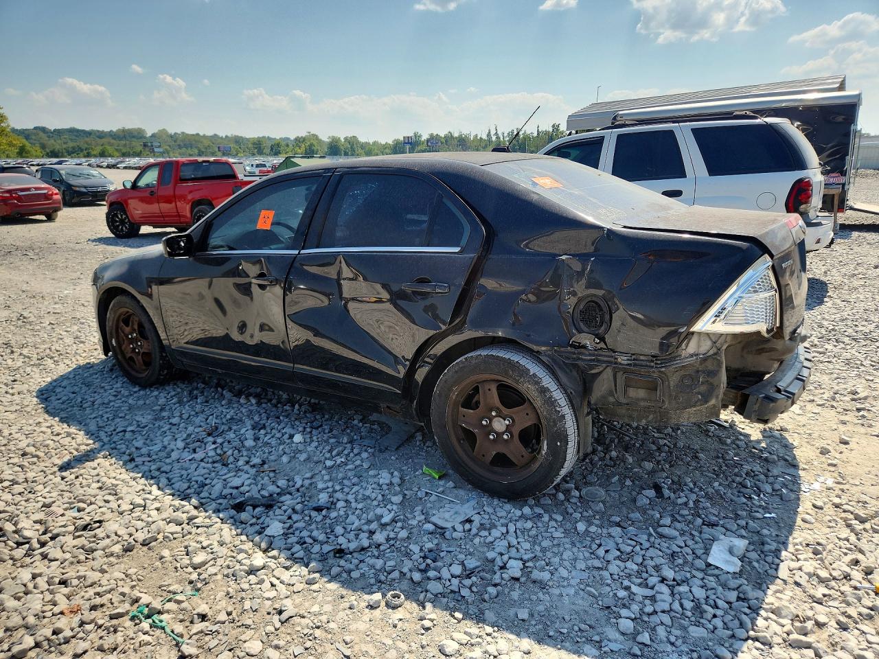 2010 Ford Fusion Se Black vin: 3FAHP0HA7AR222375