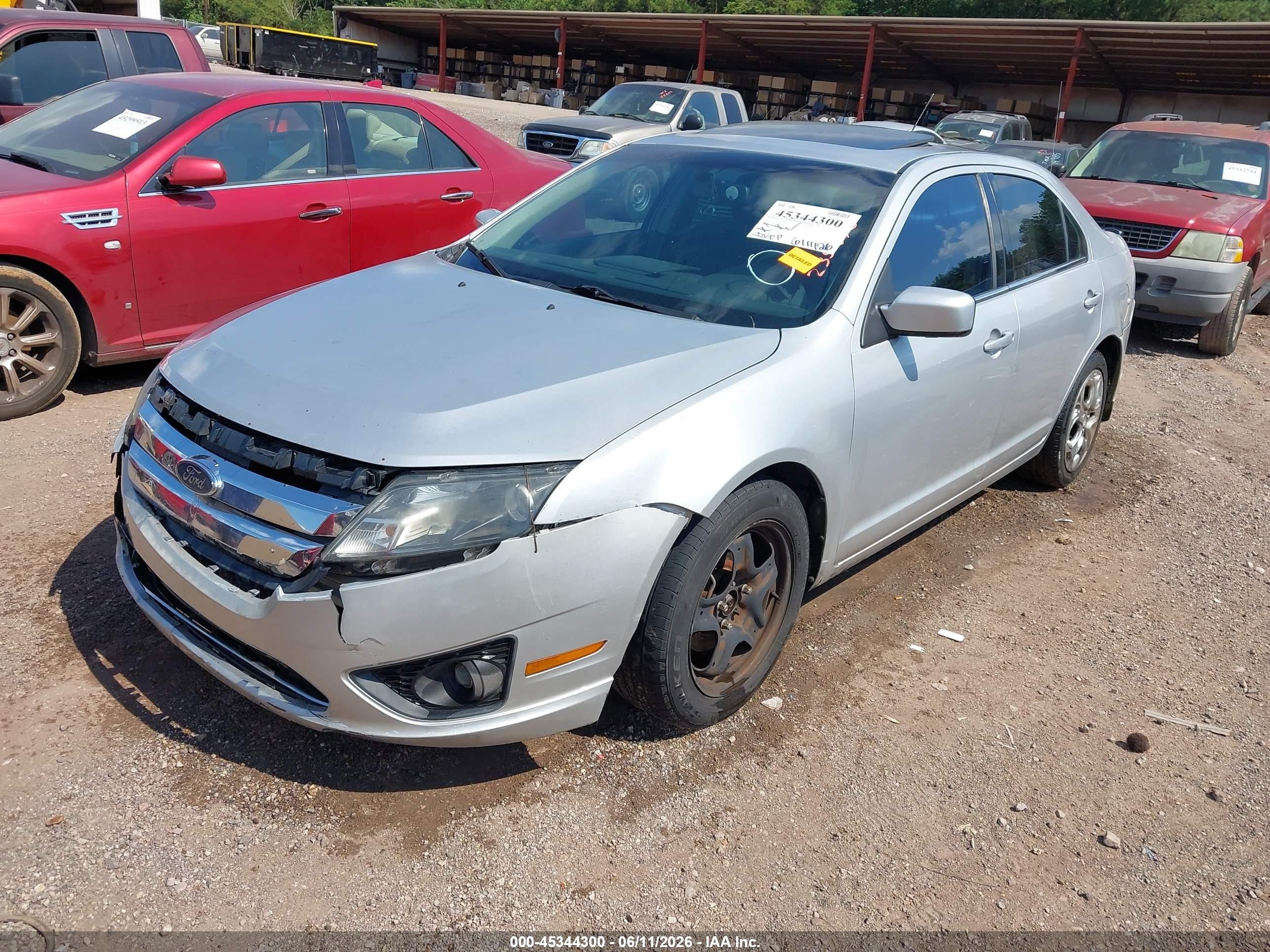2010 Ford Fusion Se Silver vin: 3FAHP0HA7AR235675