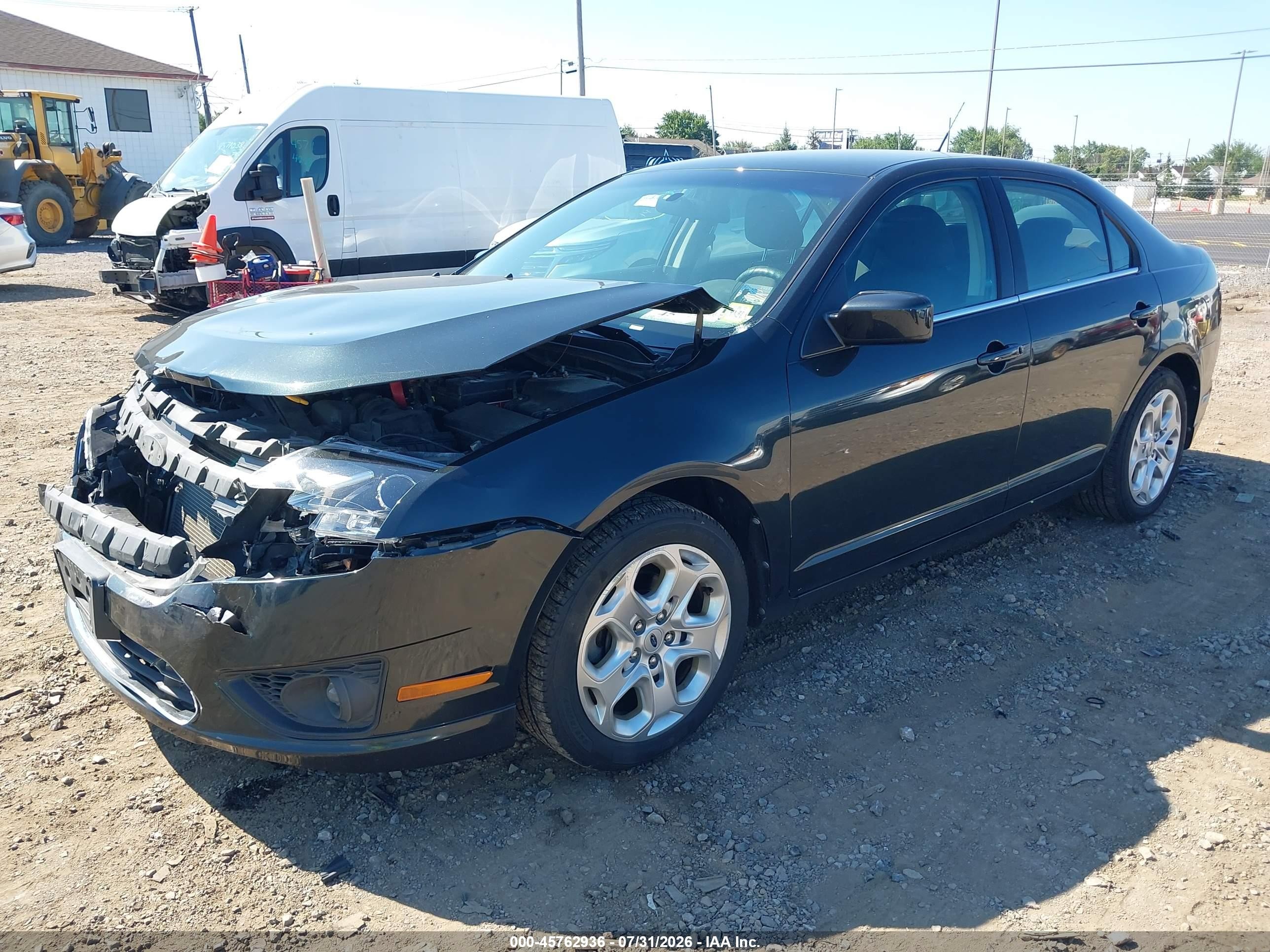2010 Ford Fusion Se Green vin: 3FAHP0HA7AR239631