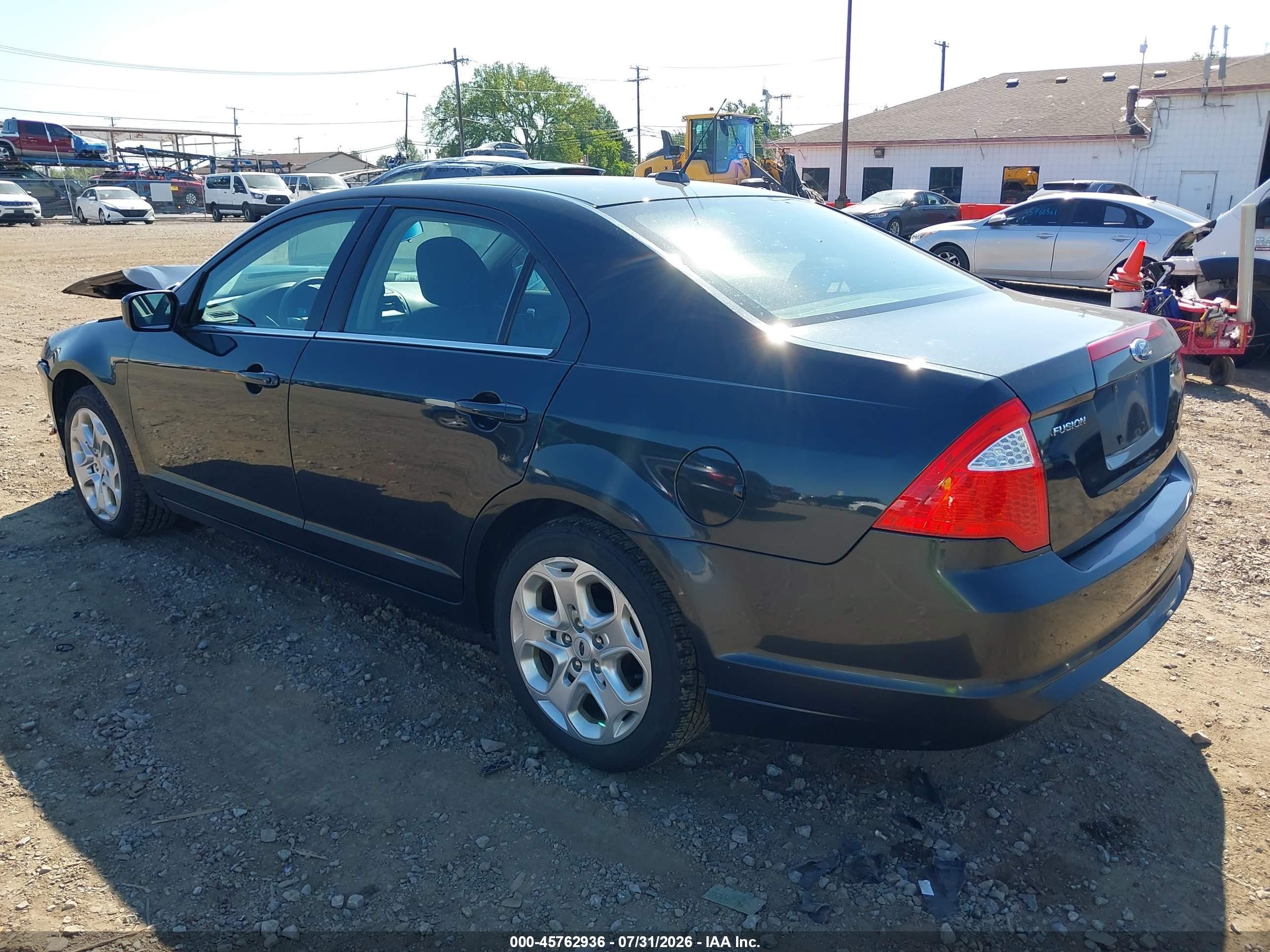 2010 Ford Fusion Se Green vin: 3FAHP0HA7AR239631