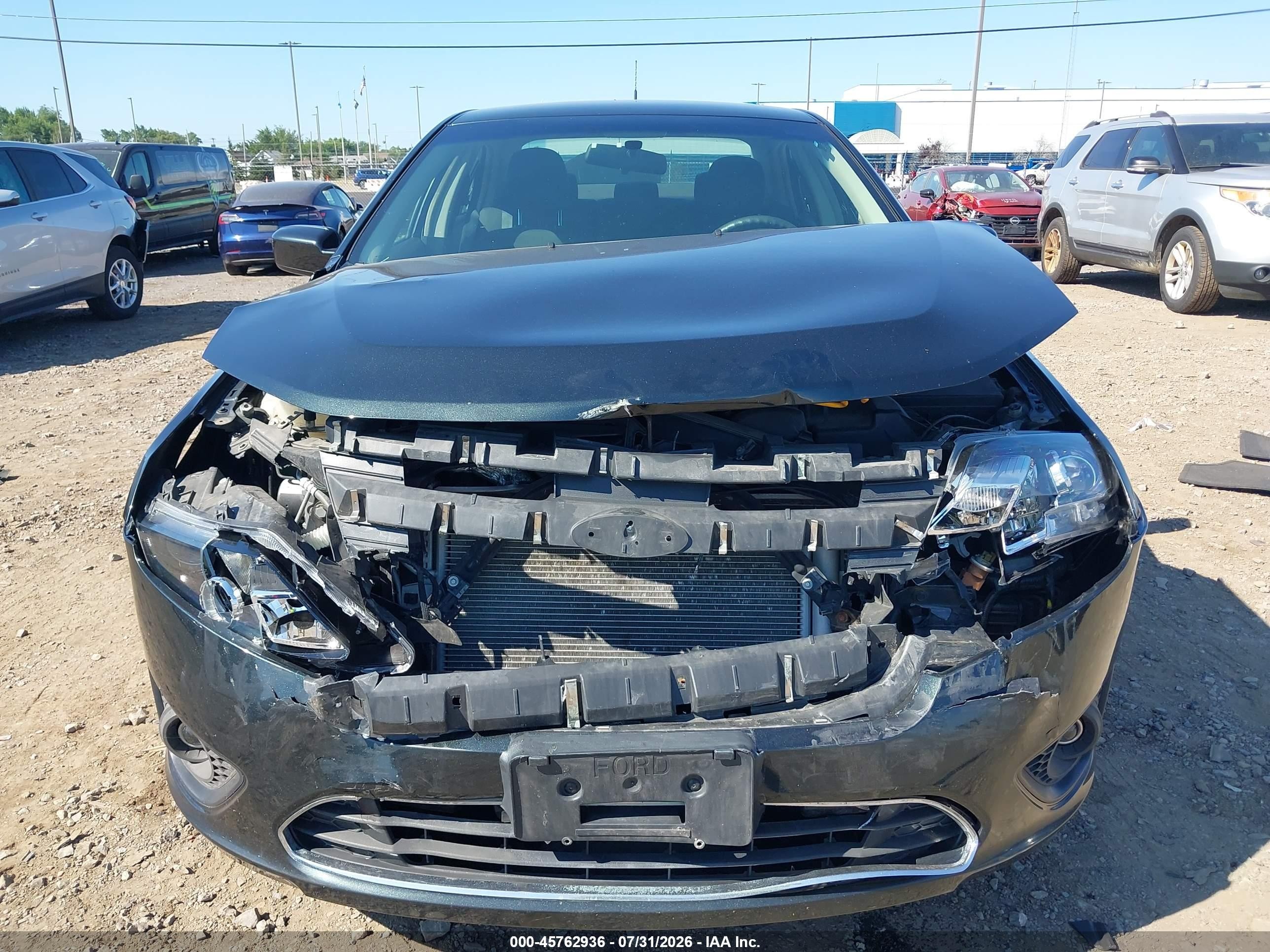 2010 Ford Fusion Se Green vin: 3FAHP0HA7AR239631