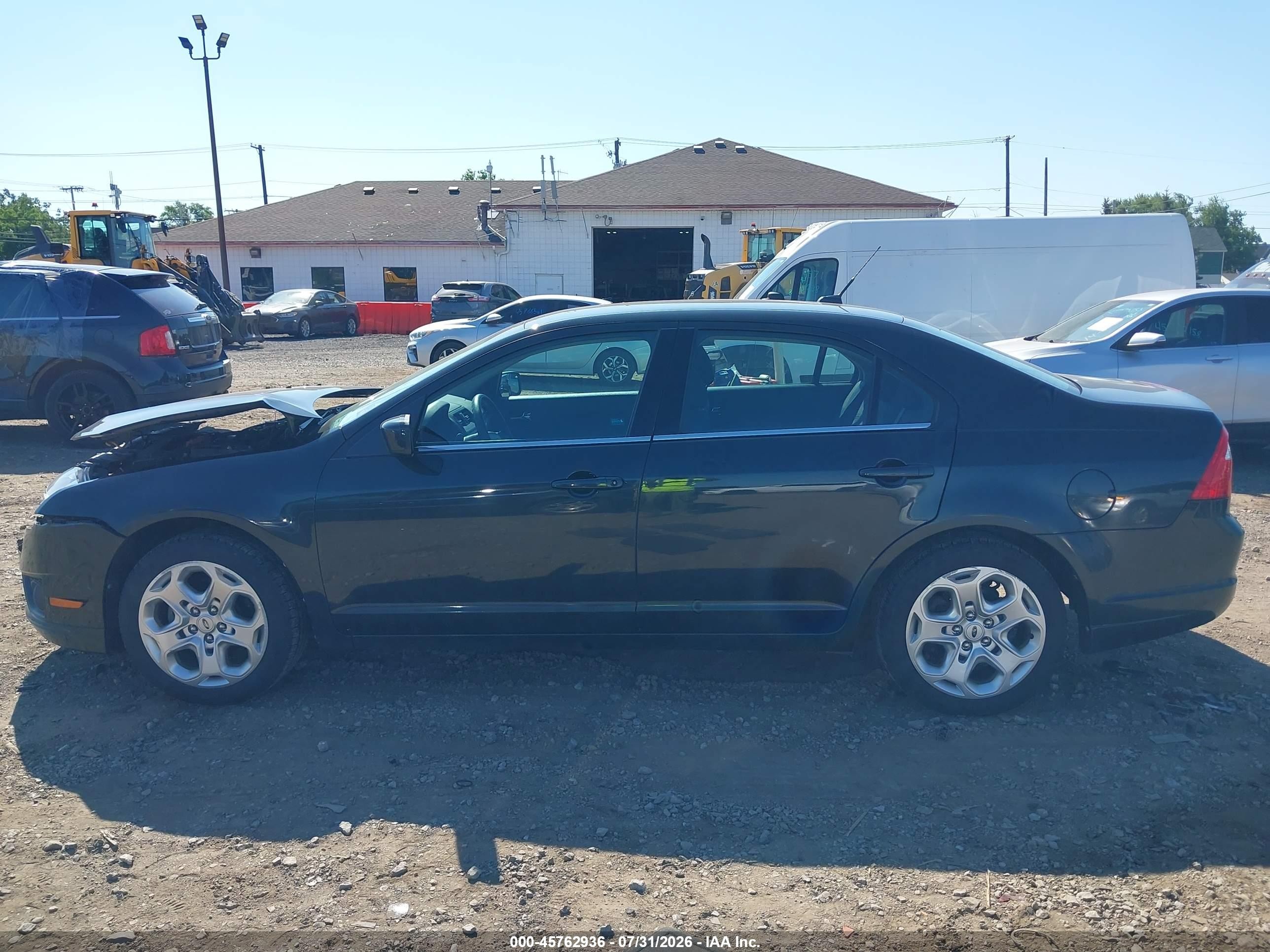 2010 Ford Fusion Se Green vin: 3FAHP0HA7AR239631