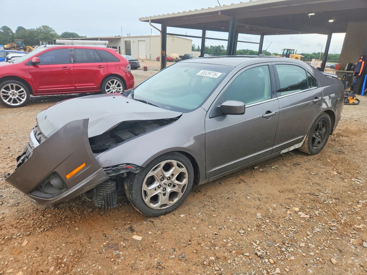 2010 Ford Fusion Se Gray vin: 3FAHP0HA7AR316336