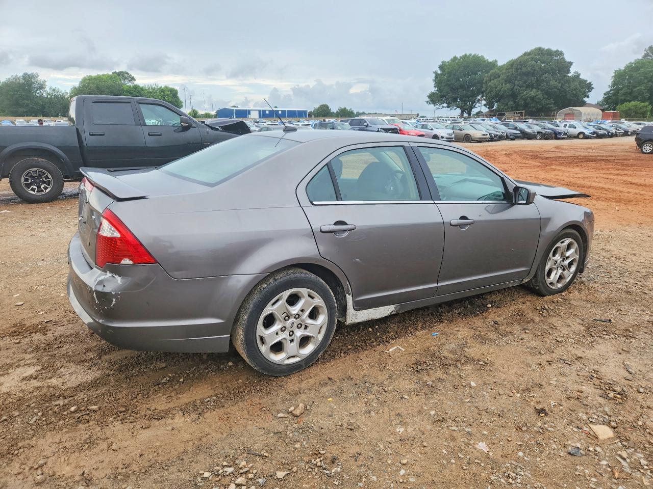 2010 Ford Fusion Se Gray vin: 3FAHP0HA7AR316336