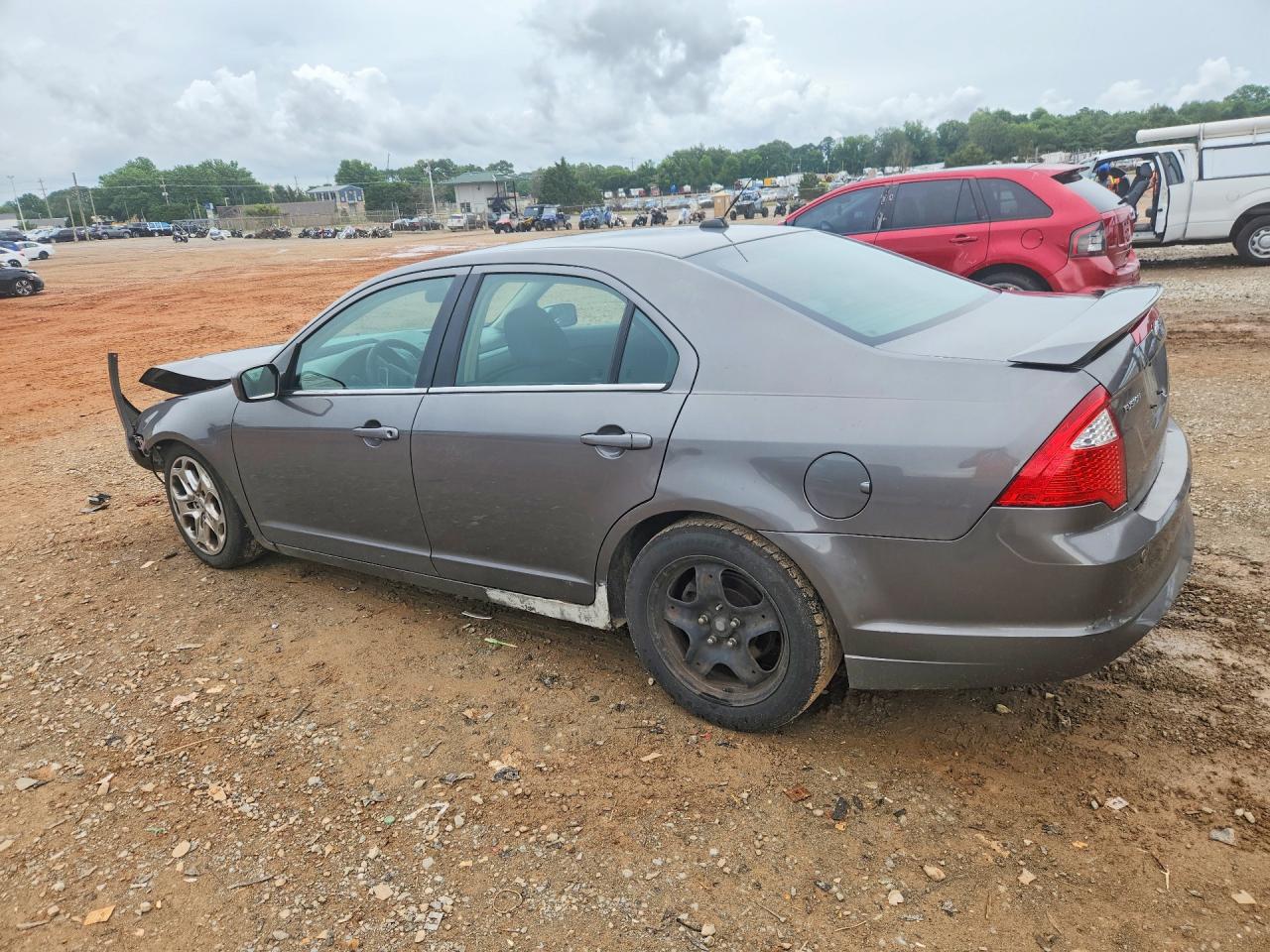 2010 Ford Fusion Se Gray vin: 3FAHP0HA7AR316336
