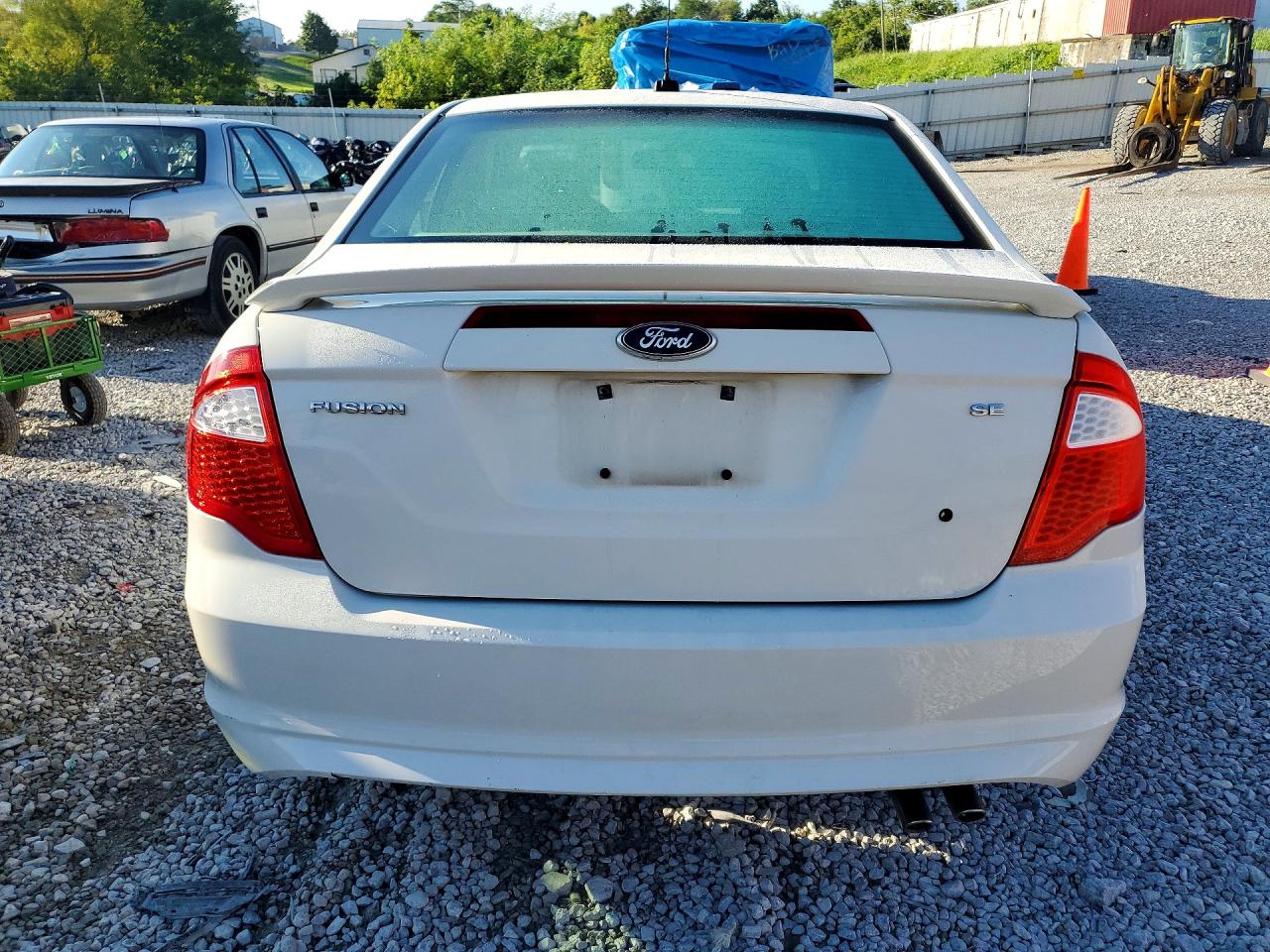 2010 Ford Fusion Se Белый vin: 3FAHP0HA7AR376732
