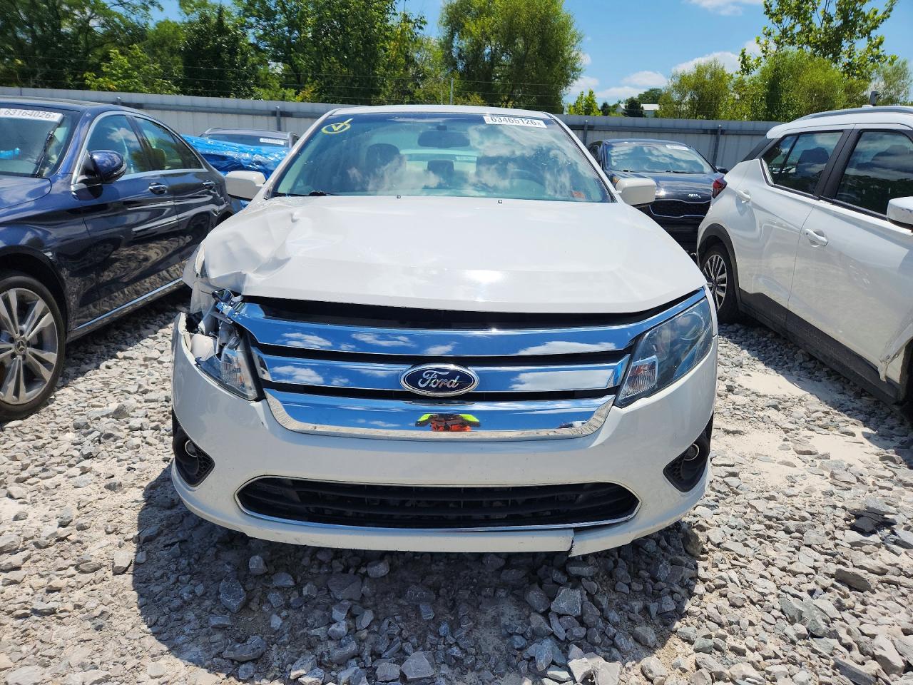 2010 Ford Fusion Se Белый vin: 3FAHP0HA7AR376732