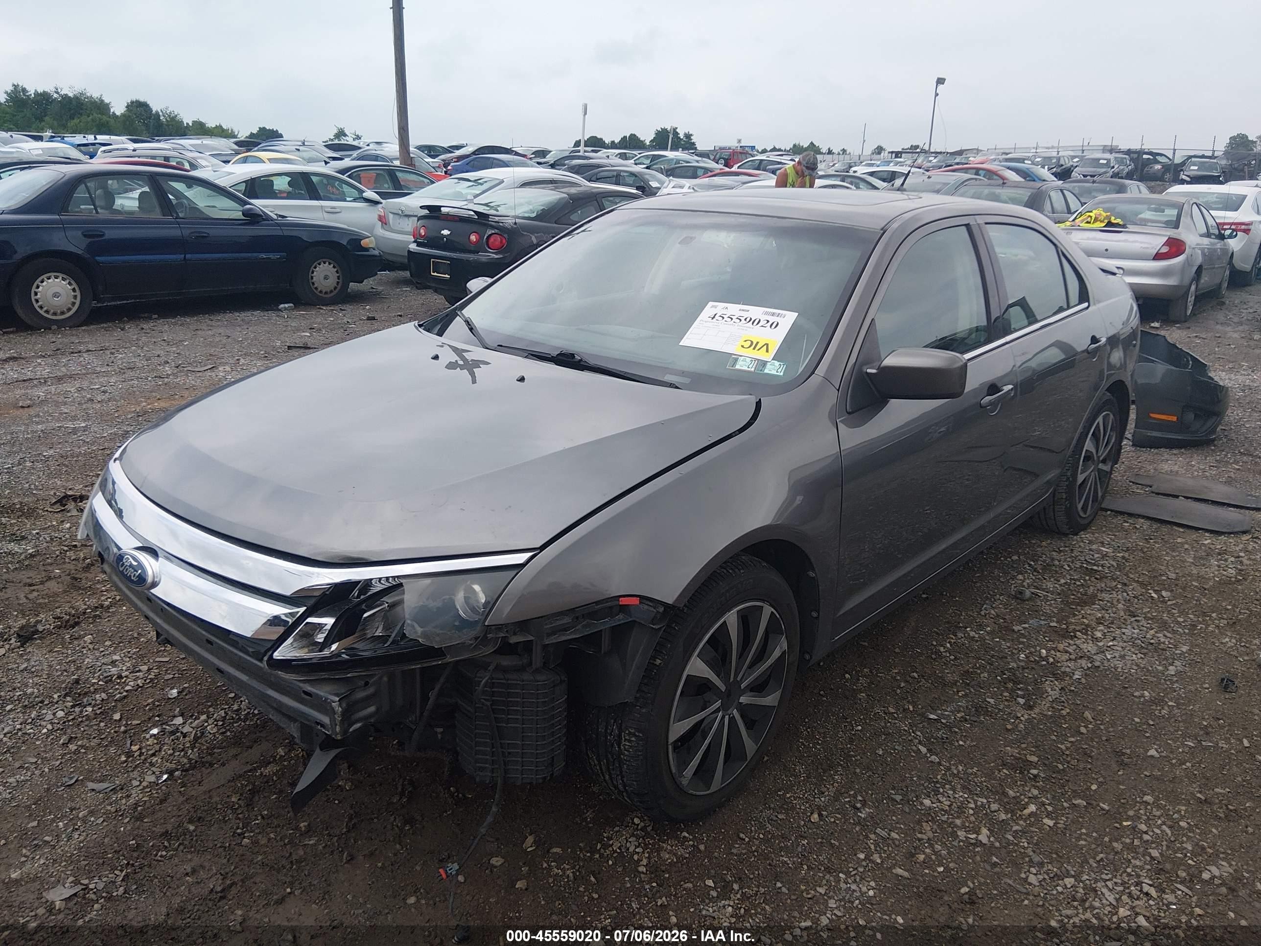 2010 Ford Fusion Se Gray vin: 3FAHP0HA7AR387312
