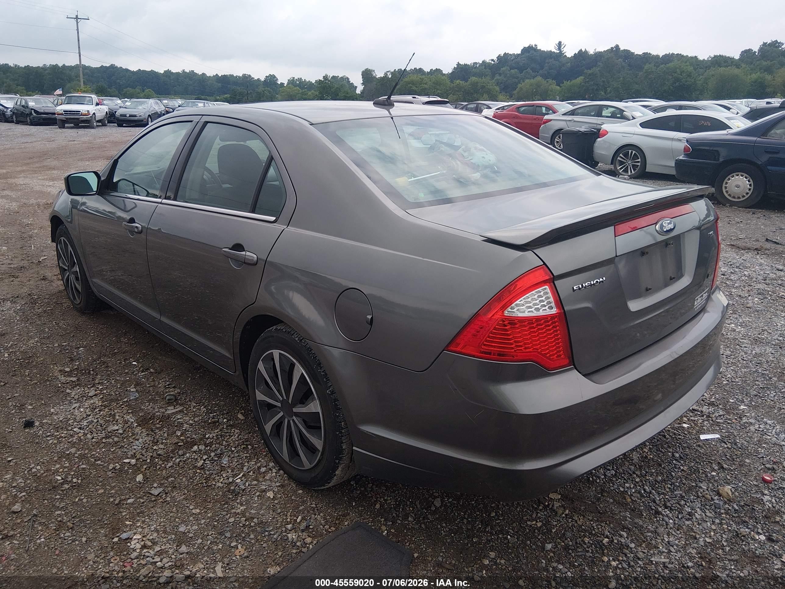 2010 Ford Fusion Se Gray vin: 3FAHP0HA7AR387312