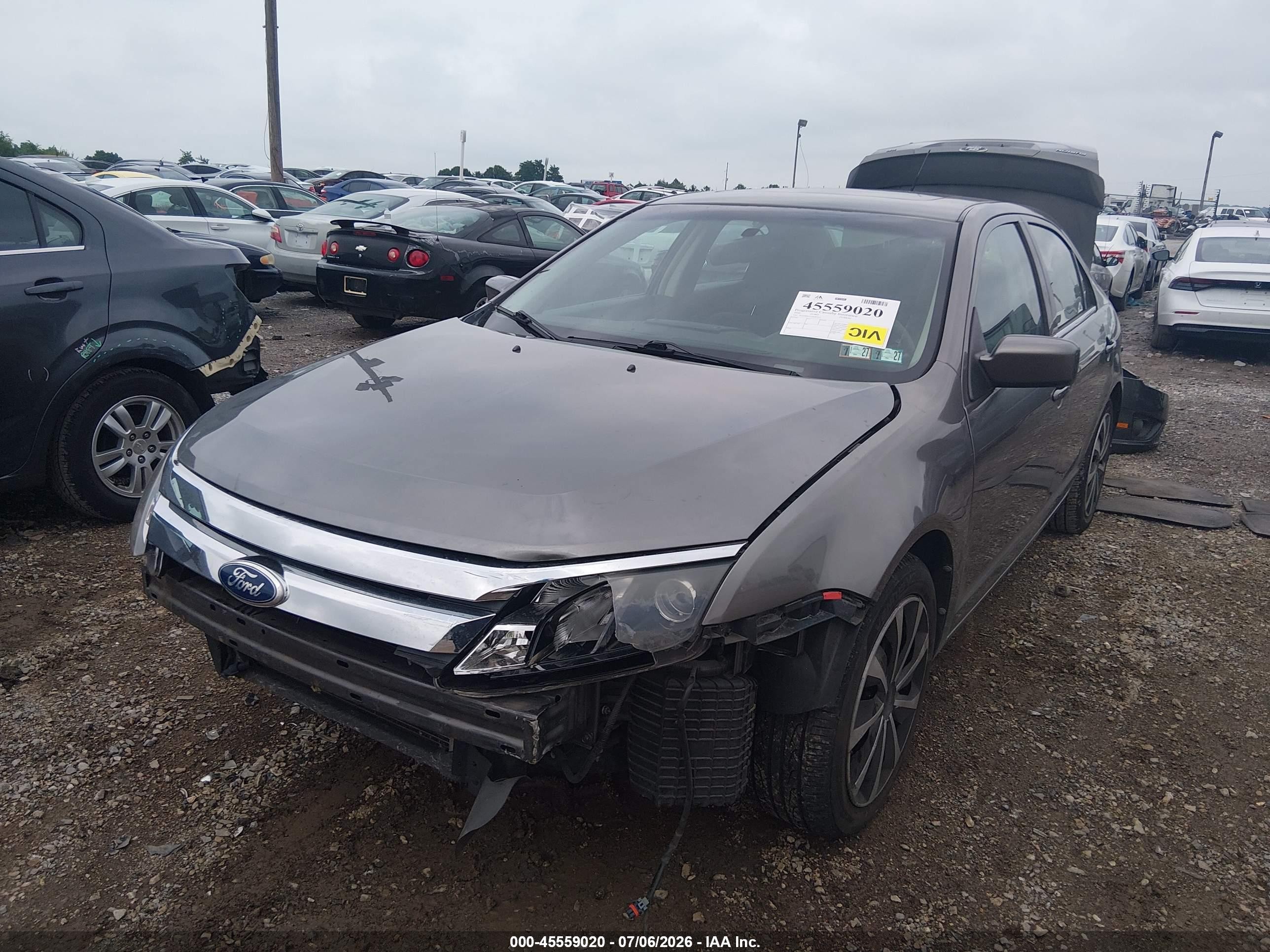 2010 Ford Fusion Se Gray vin: 3FAHP0HA7AR387312