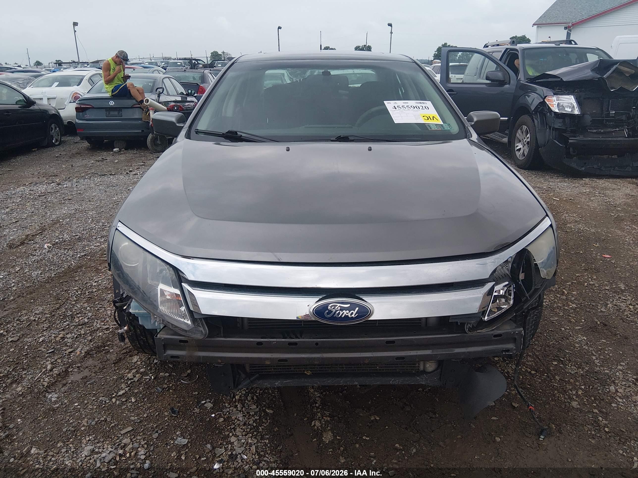 2010 Ford Fusion Se Gray vin: 3FAHP0HA7AR387312