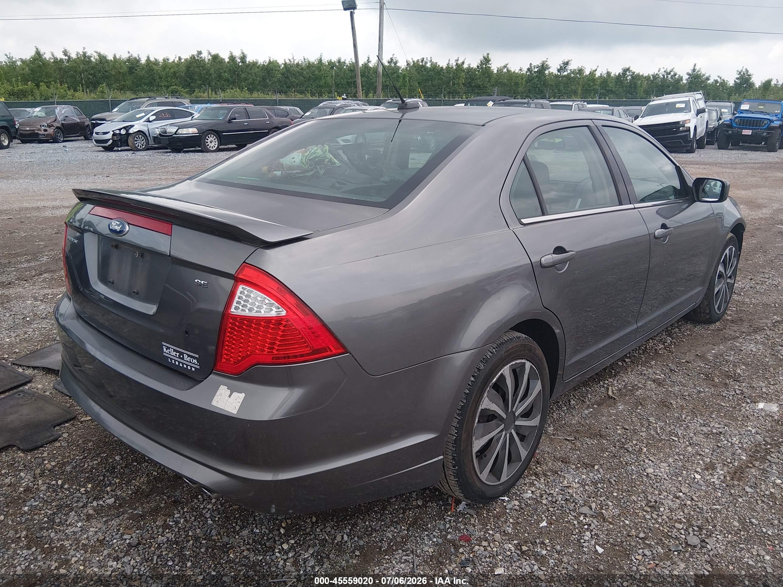 2010 Ford Fusion Se Gray vin: 3FAHP0HA7AR387312