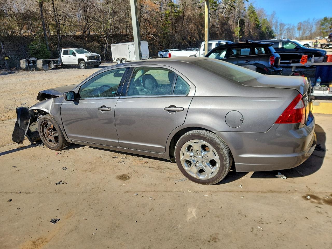 2010 Ford Fusion Se Silver vin: 3FAHP0HA7AR389447