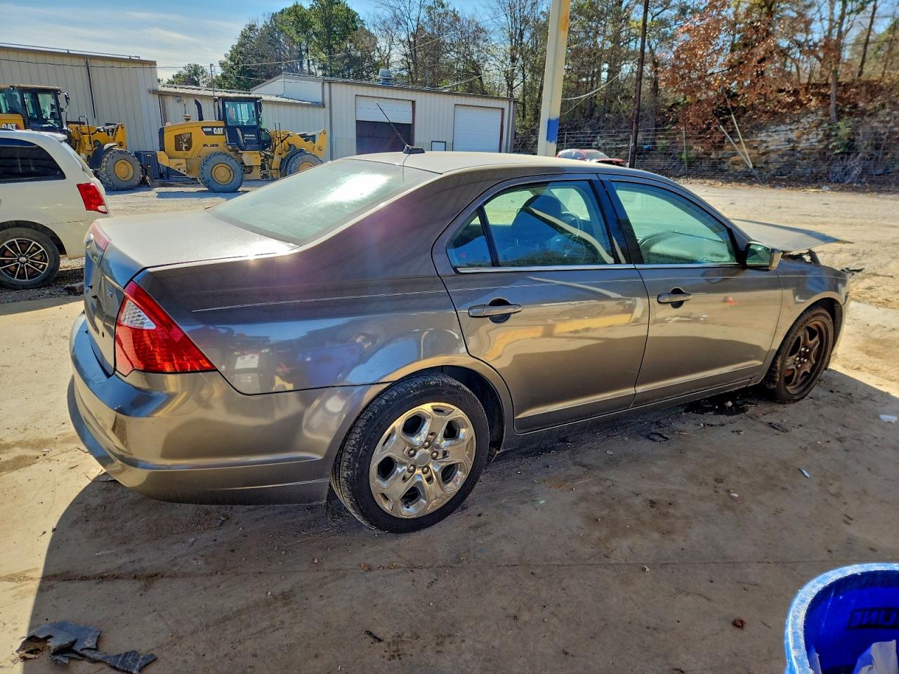 2010 Ford Fusion Se Silver vin: 3FAHP0HA7AR389447