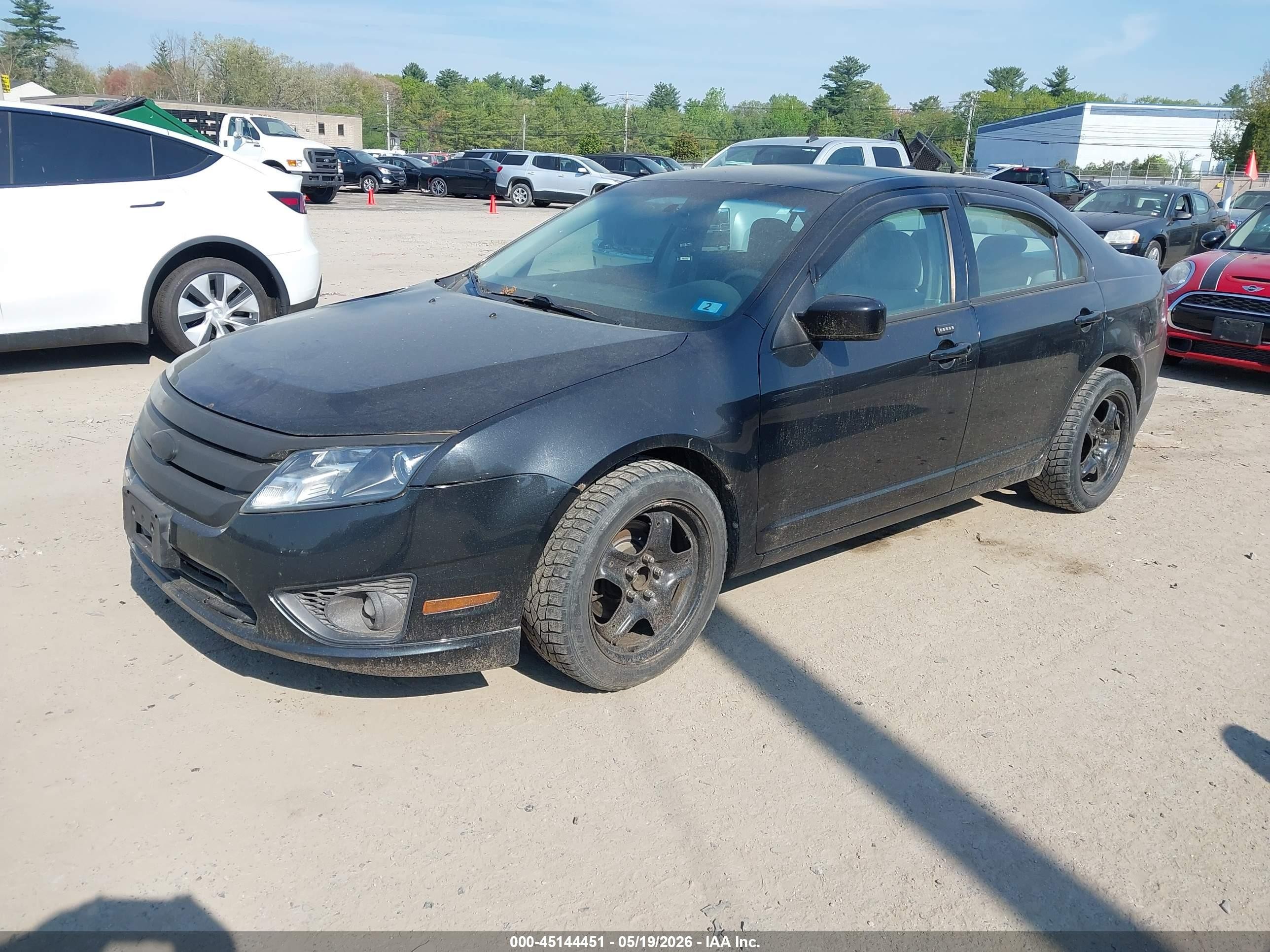 2010 Ford Fusion Se Black vin: 3FAHP0HA7AR395815
