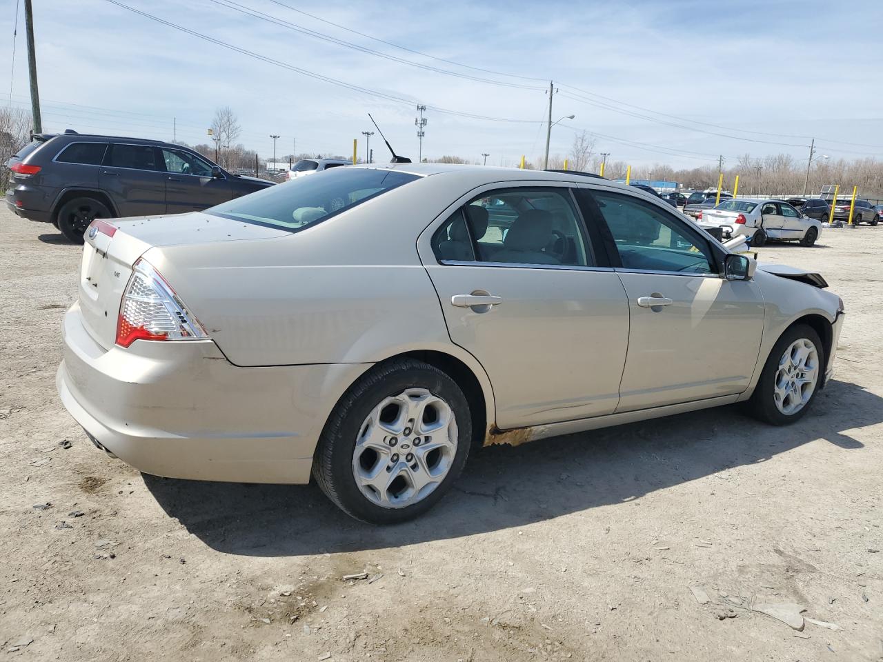 2010 Ford Fusion Se Gold vin: 3FAHP0HA7AR409728