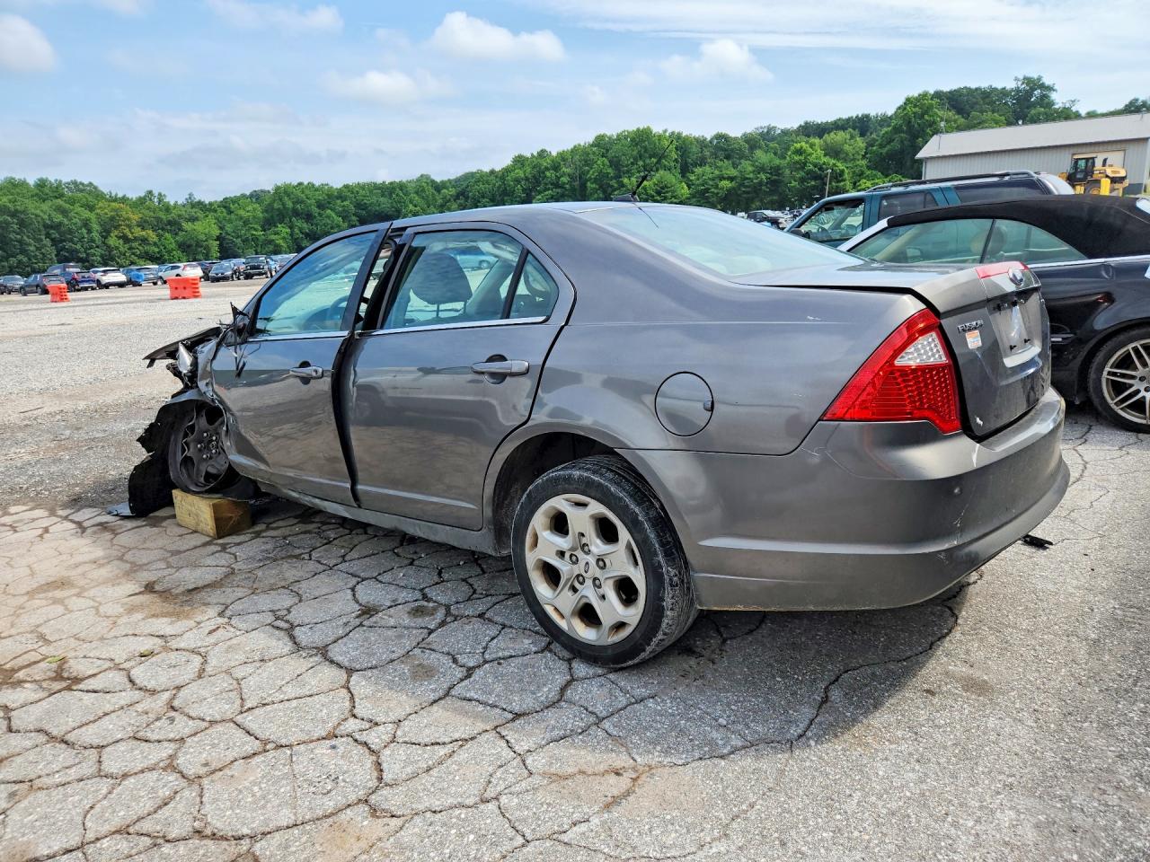 2010 Ford Fusion Se Gray vin: 3FAHP0HA7AR430210