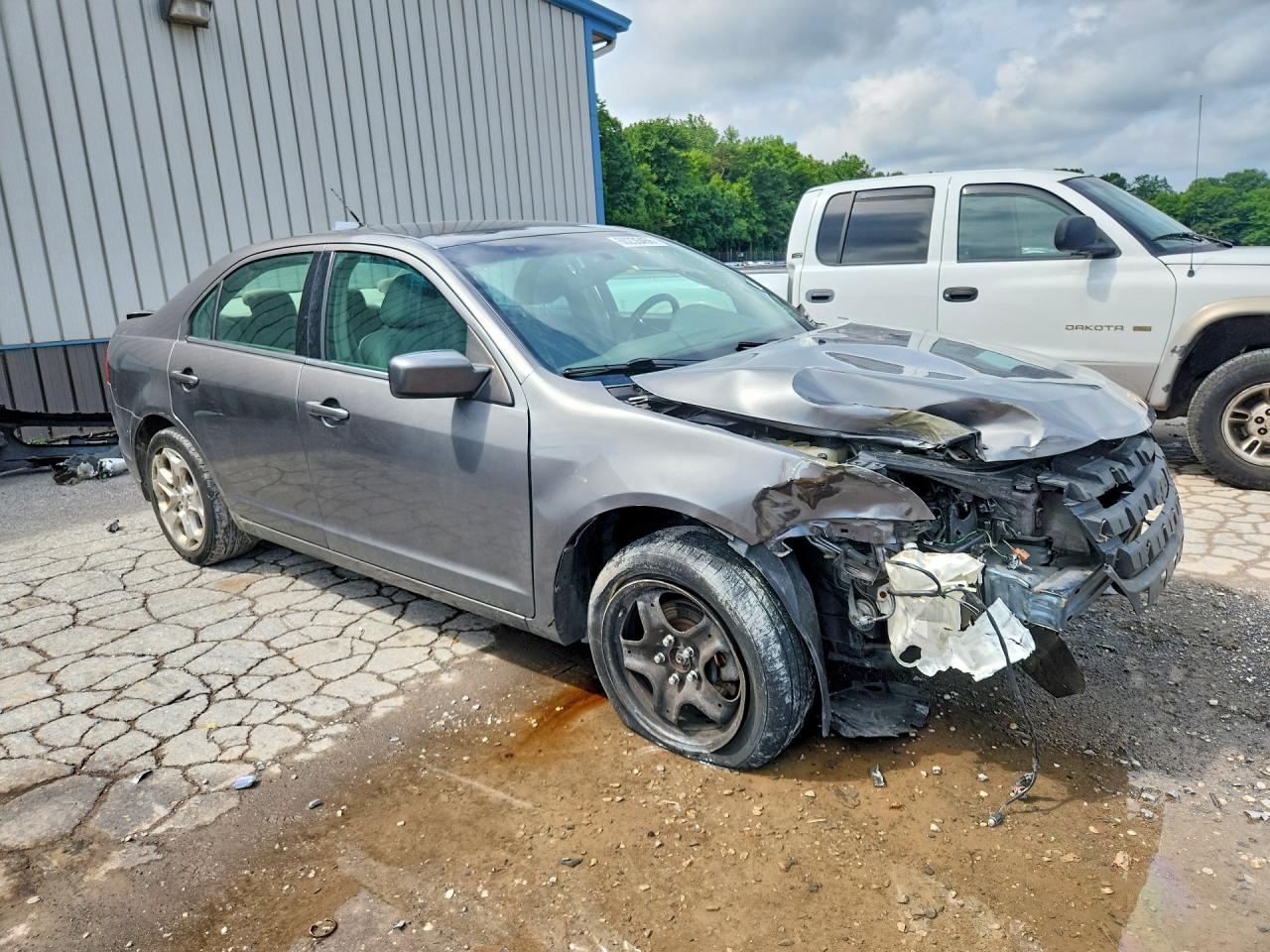 2010 Ford Fusion Se Gray vin: 3FAHP0HA7AR430210