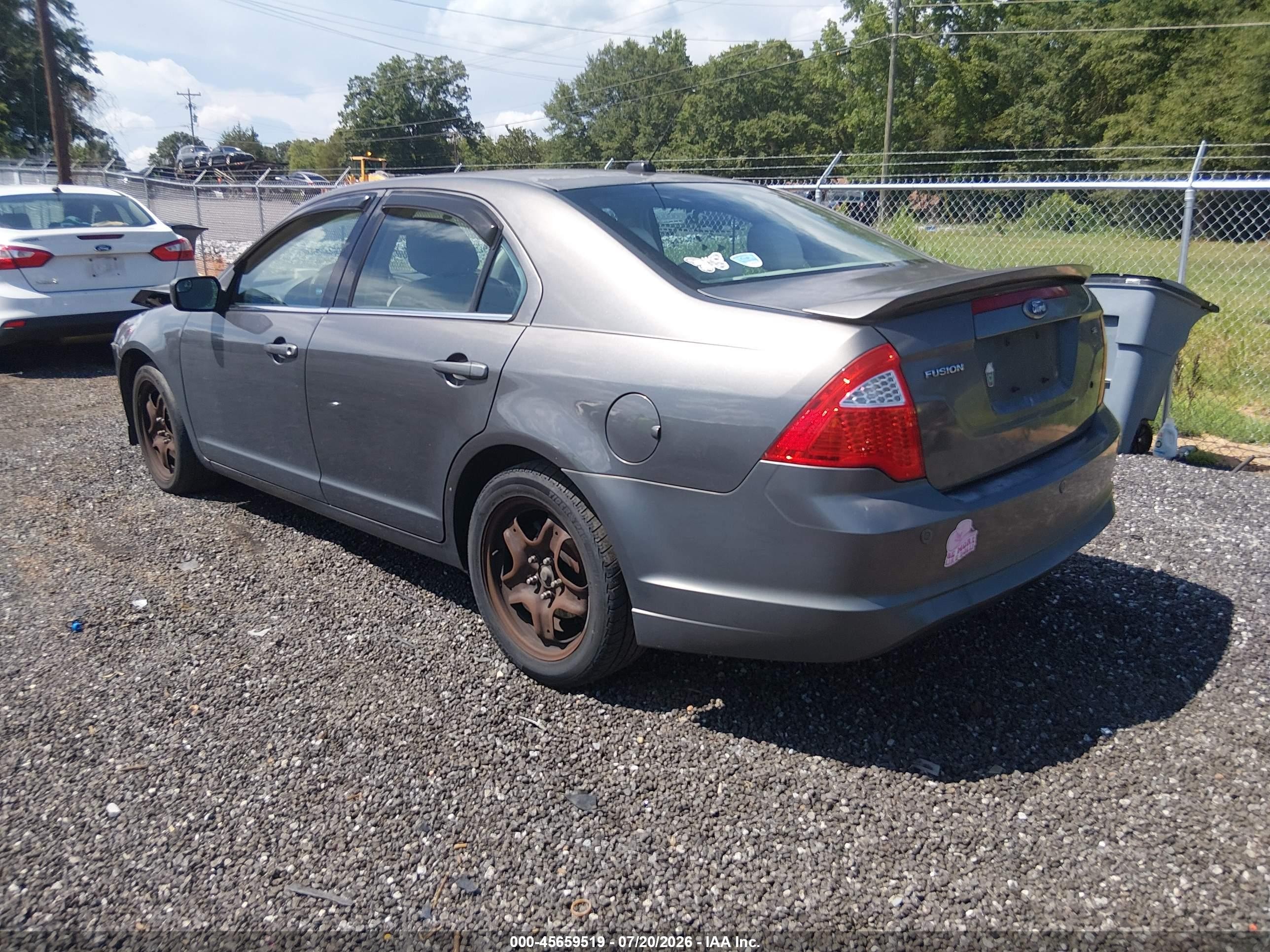 2011 Ford Fusion Se Gray vin: 3FAHP0HA7BR102934