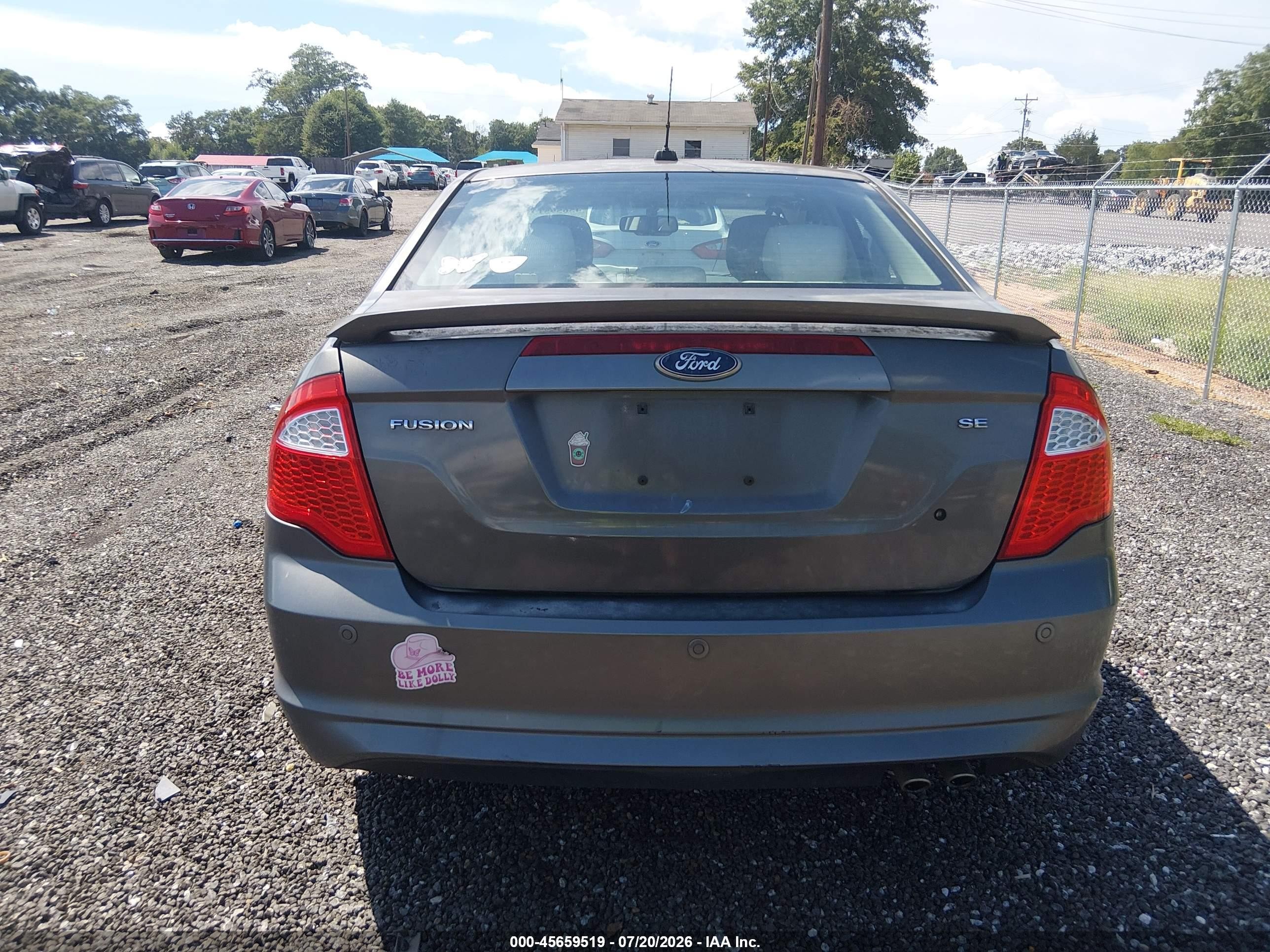 2011 Ford Fusion Se Gray vin: 3FAHP0HA7BR102934