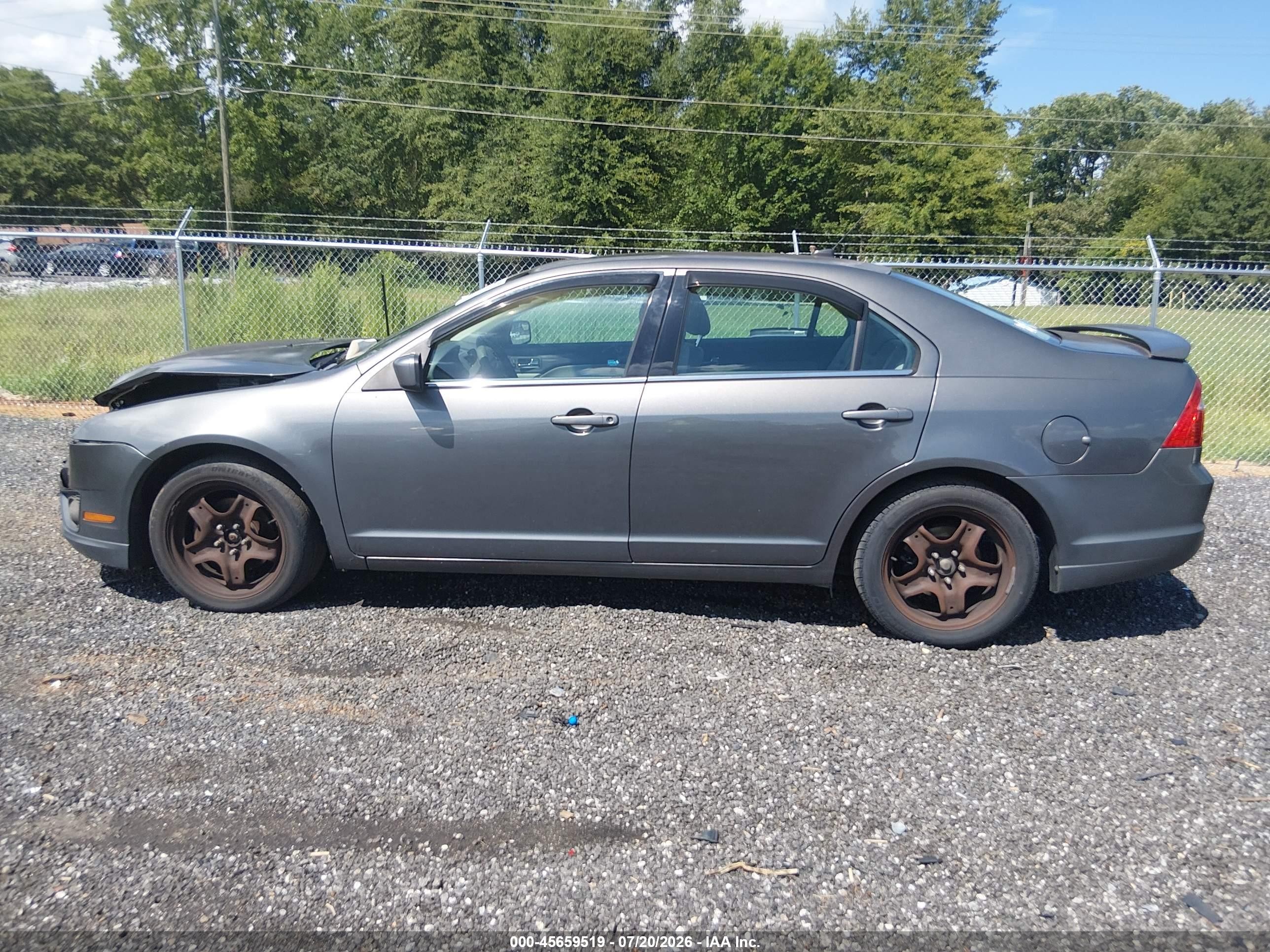 2011 Ford Fusion Se Gray vin: 3FAHP0HA7BR102934