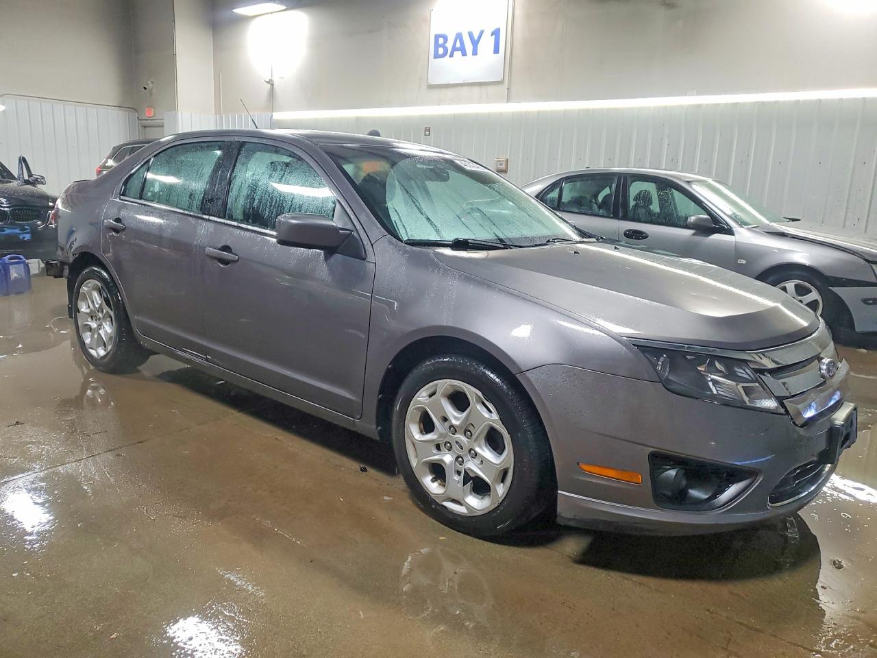 2011 Ford Fusion Se Gray vin: 3FAHP0HA7BR104148