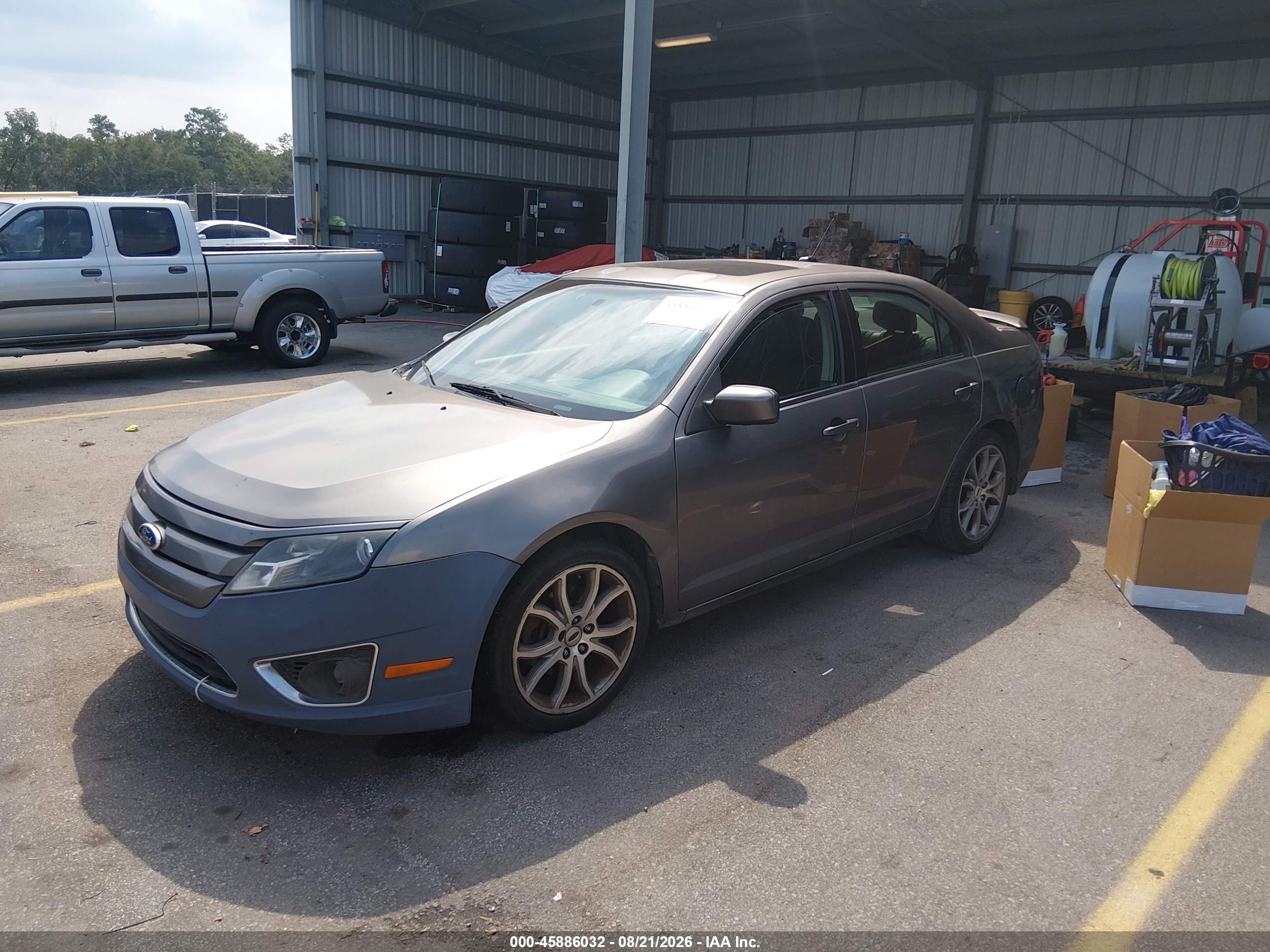 2011 Ford Fusion Se Gray vin: 3FAHP0HA7BR146853