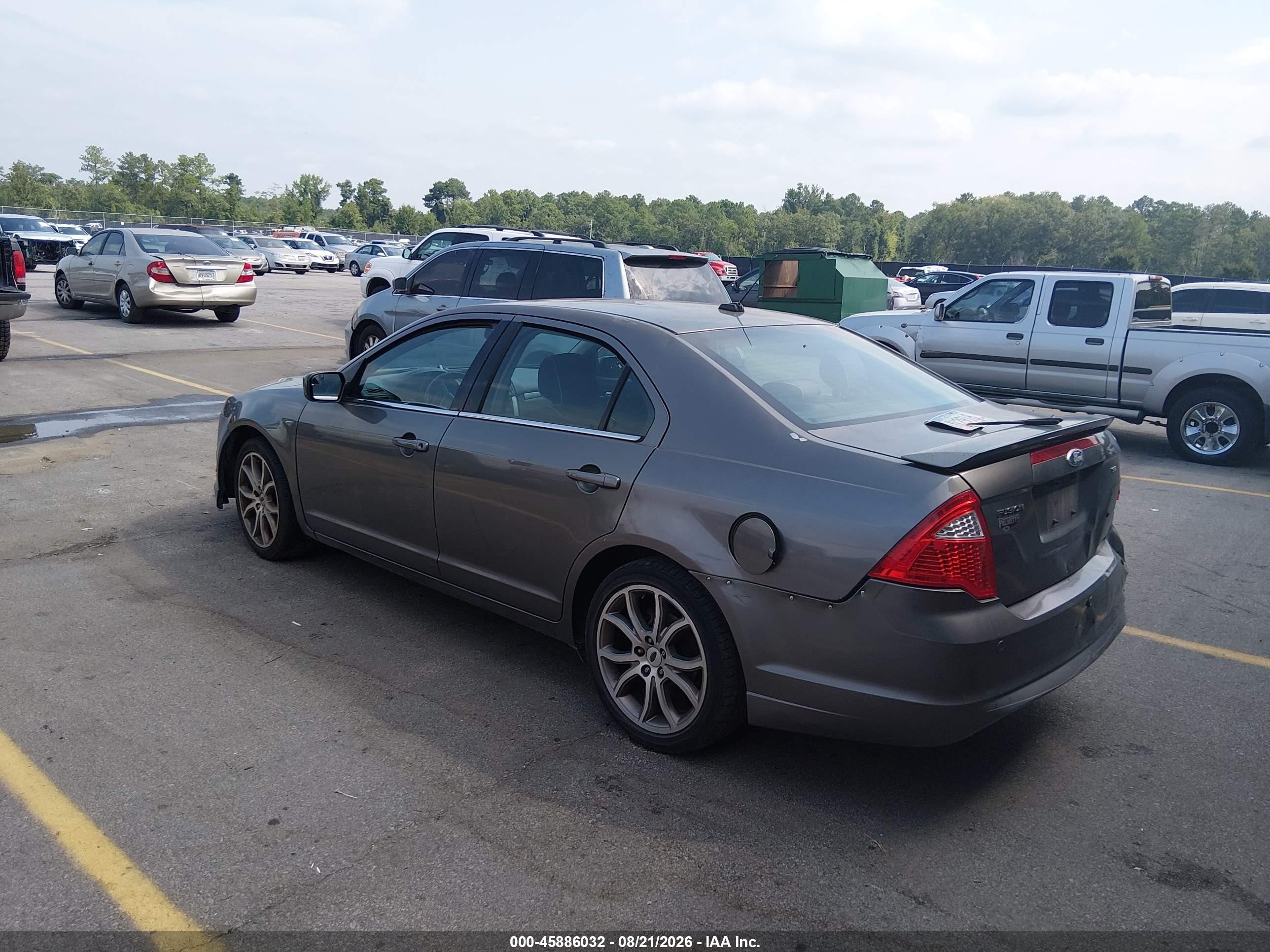 2011 Ford Fusion Se Gray vin: 3FAHP0HA7BR146853