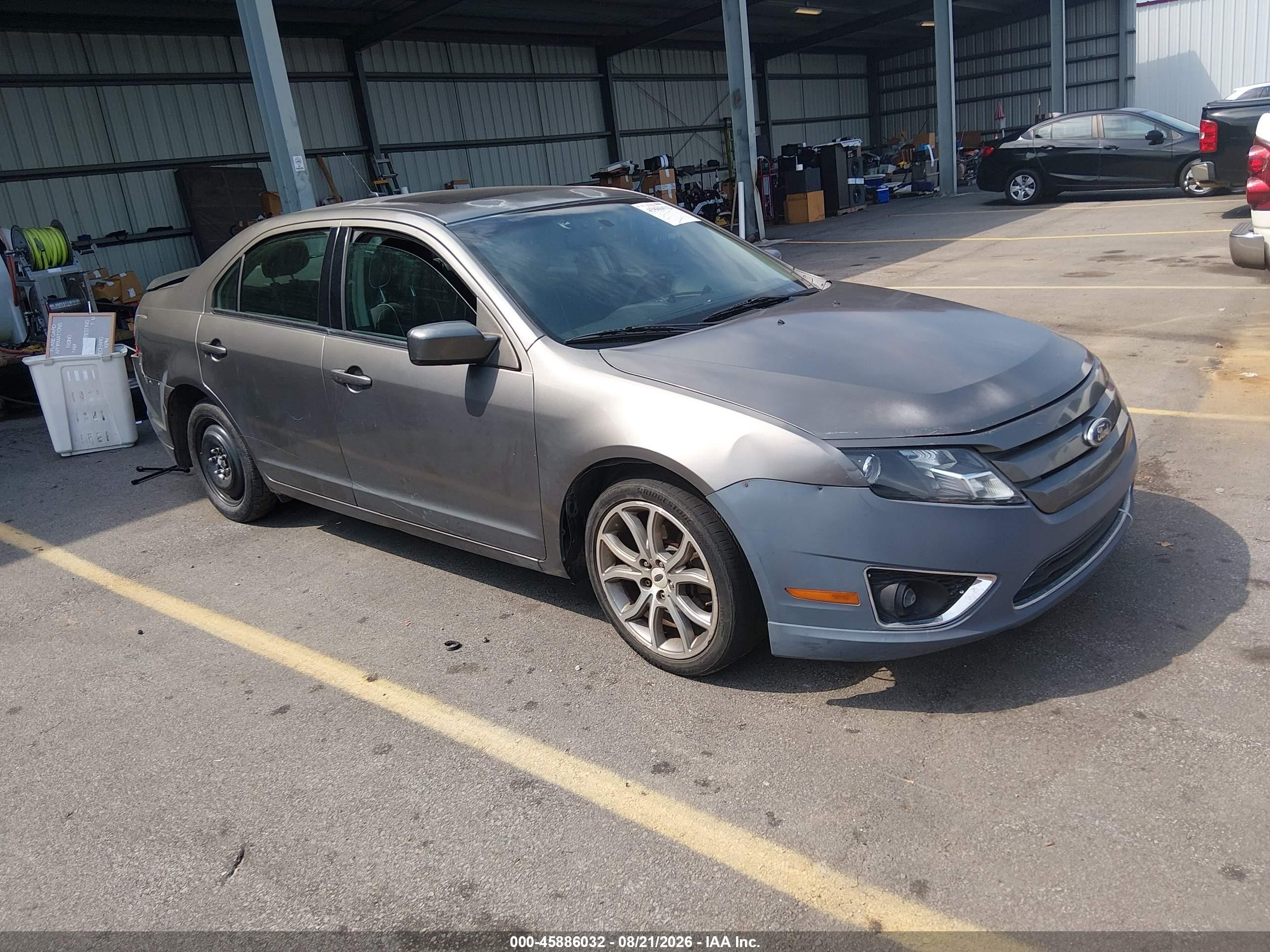 2011 Ford Fusion Se Серый vin: 3FAHP0HA7BR146853