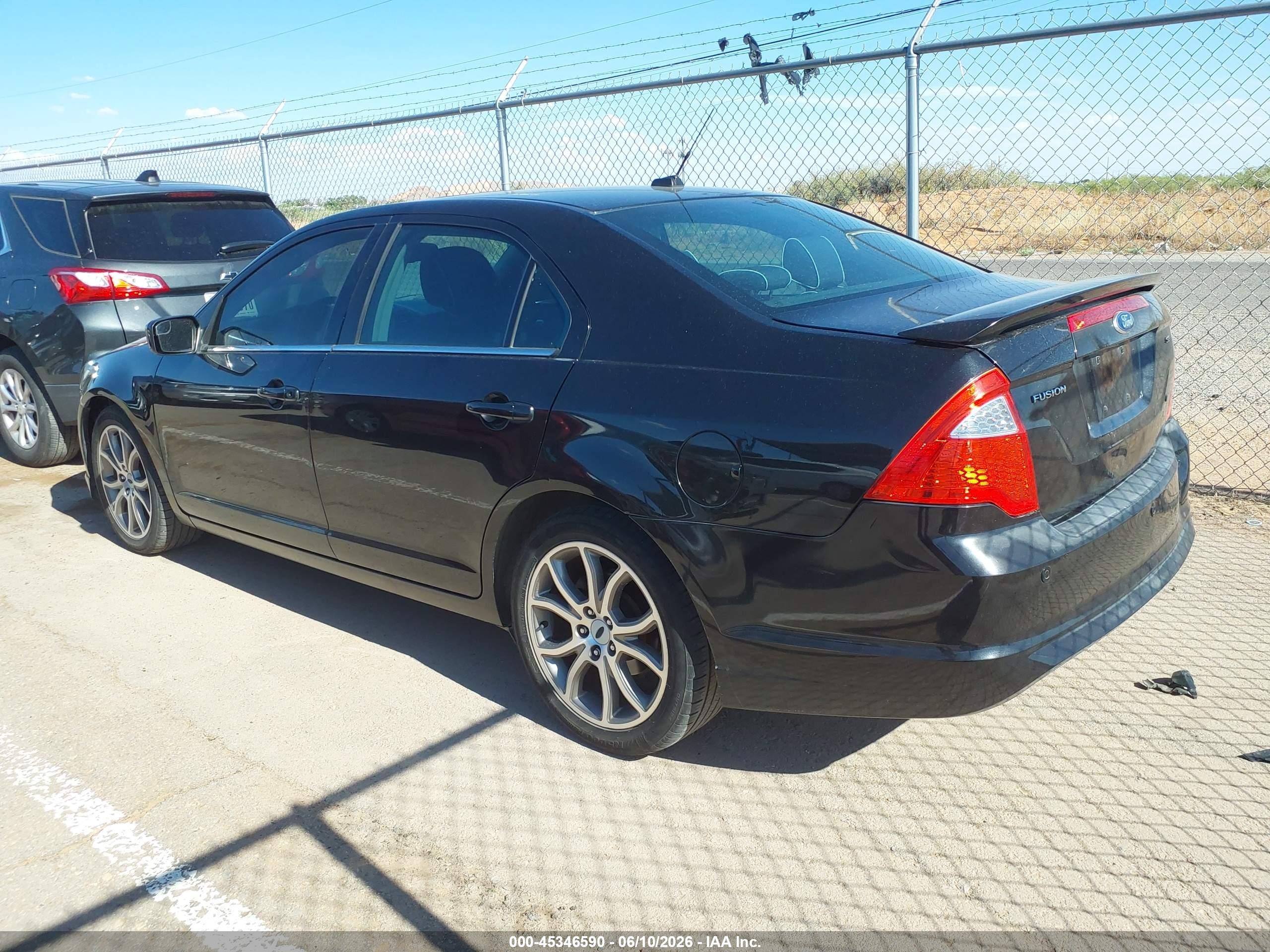 2011 Ford Fusion Se Черный vin: 3FAHP0HA7BR165791
