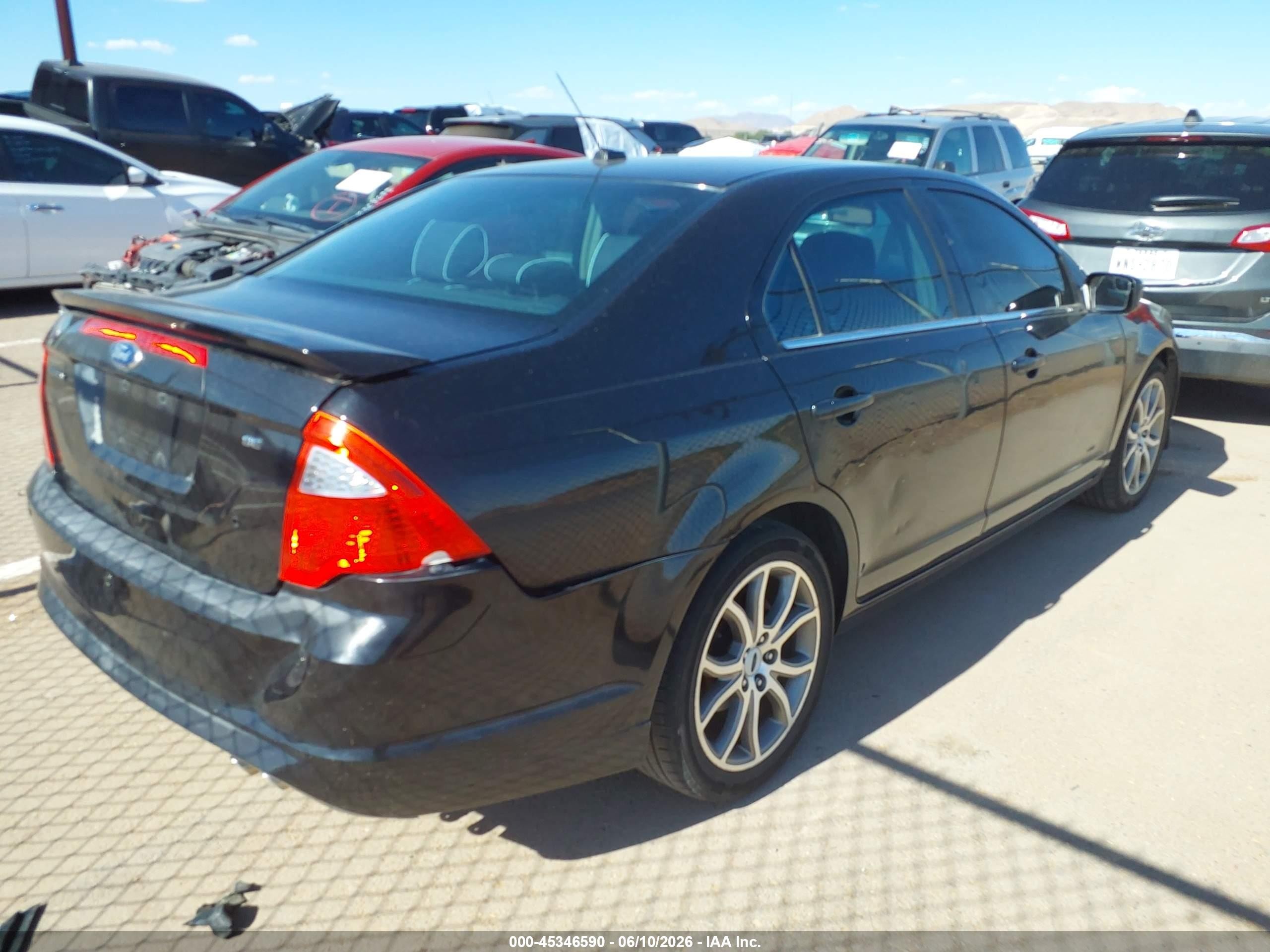 2011 Ford Fusion Se Черный vin: 3FAHP0HA7BR165791