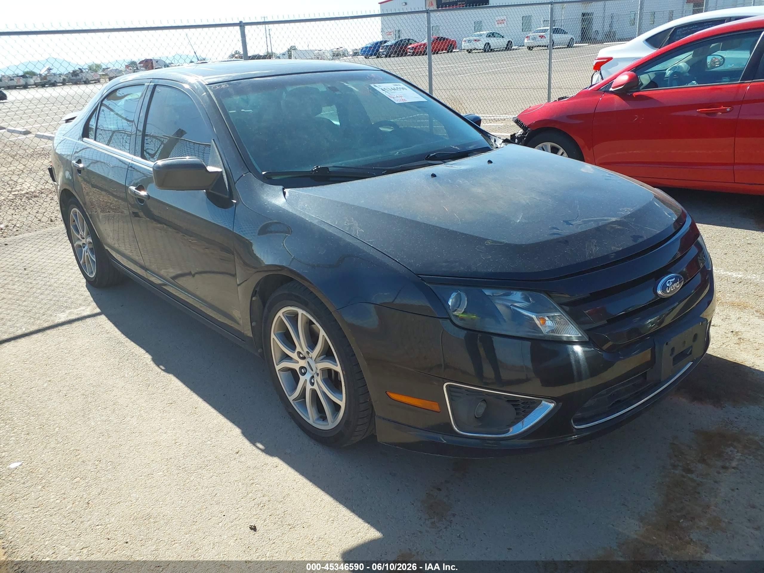 2011 Ford Fusion Se Black vin: 3FAHP0HA7BR165791