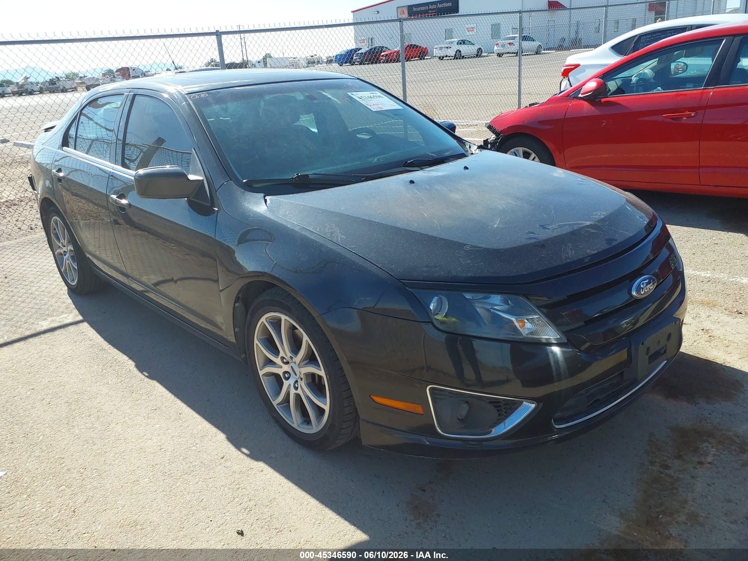 2011 Ford Fusion Se Черный vin: 3FAHP0HA7BR165791