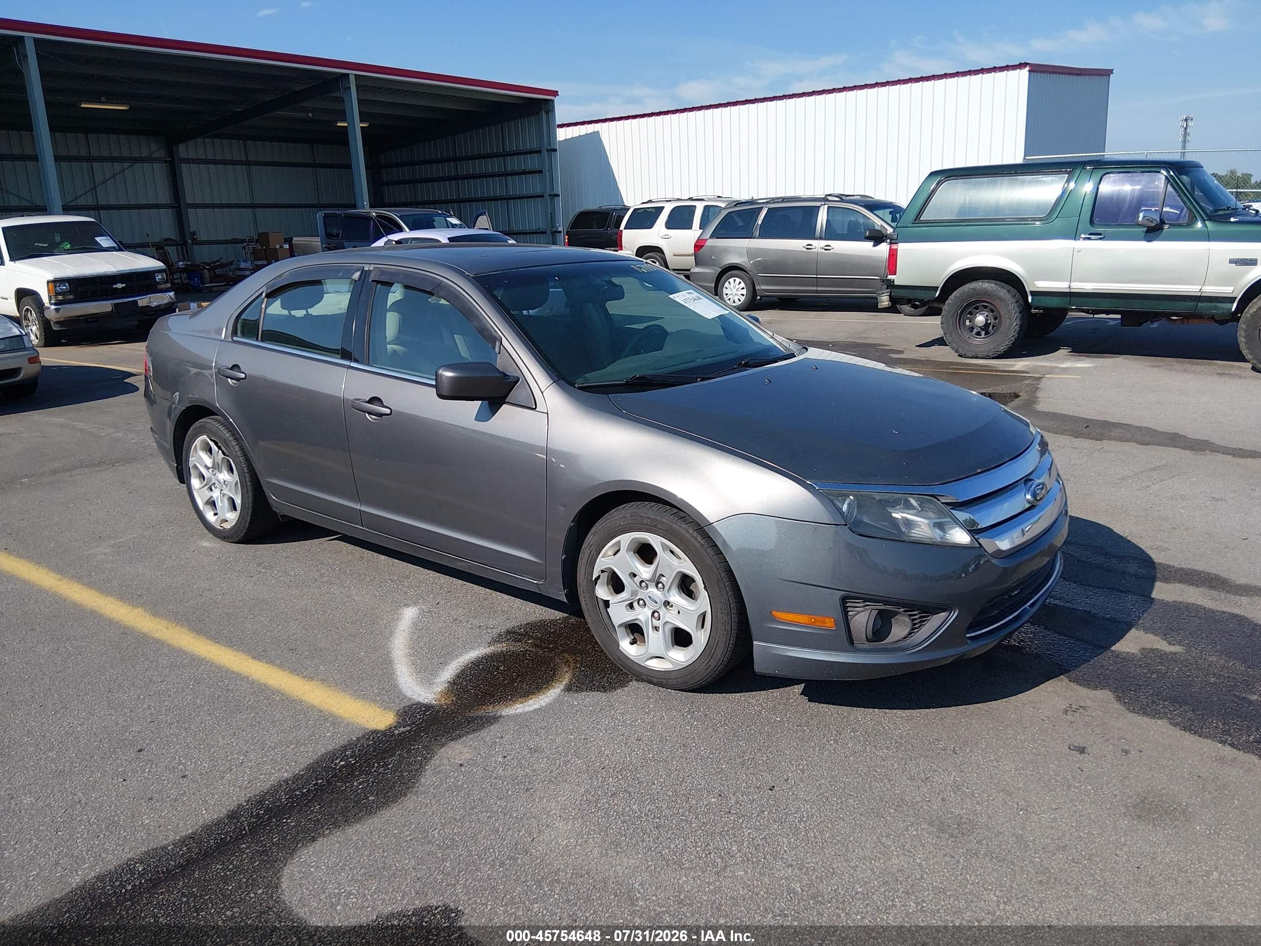 2011 Ford Fusion Se Серый vin: 3FAHP0HA7BR167055