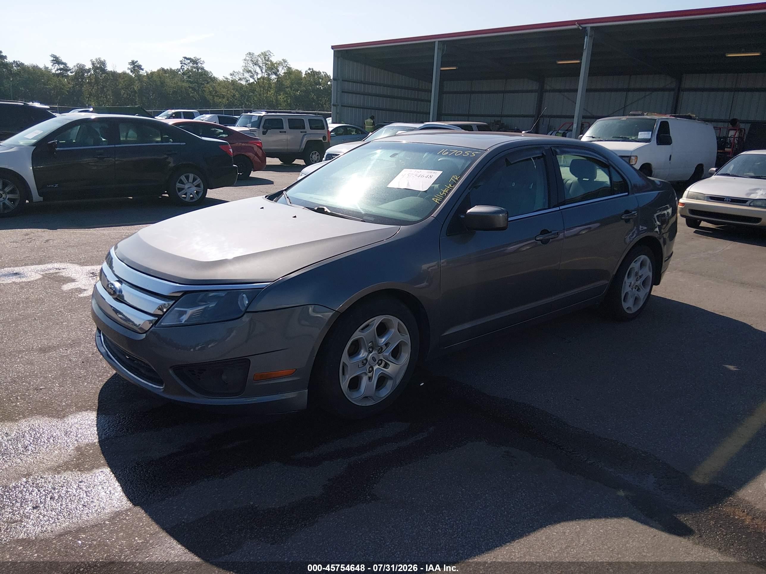 2011 Ford Fusion Se Серый vin: 3FAHP0HA7BR167055