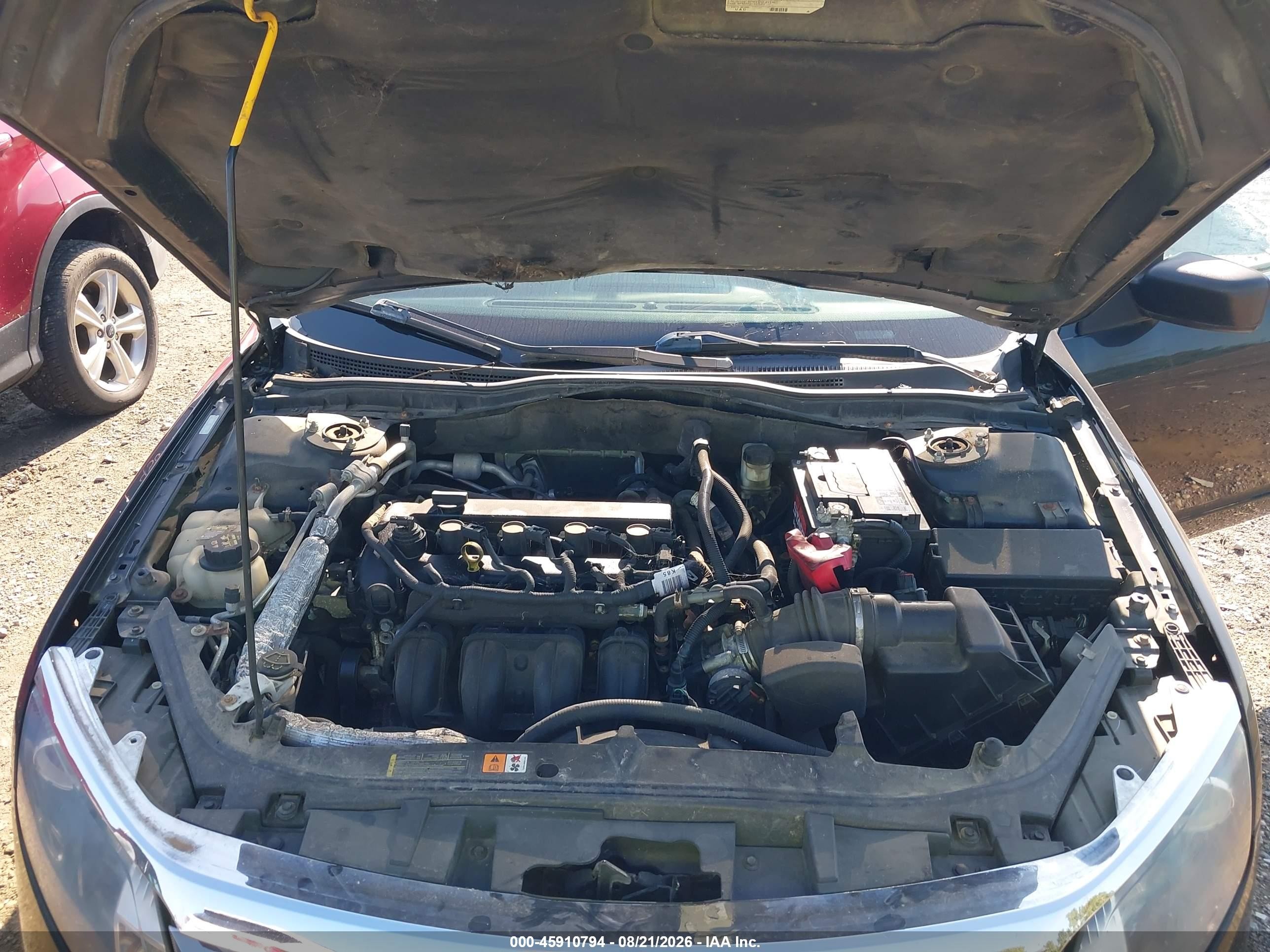 2011 Ford Fusion Se Black vin: 3FAHP0HA7BR167122