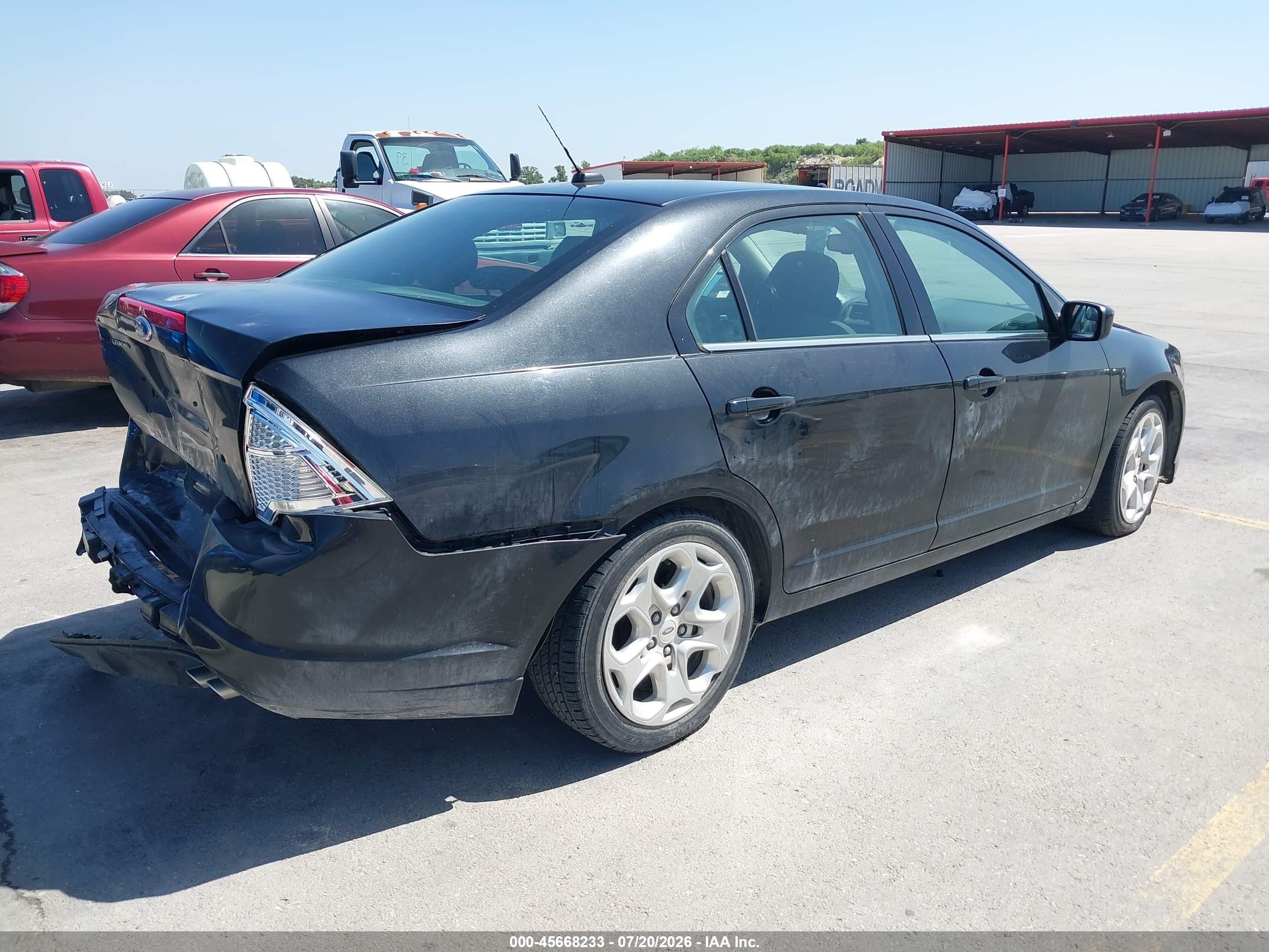 2011 Ford Fusion Se Black vin: 3FAHP0HA7BR189945