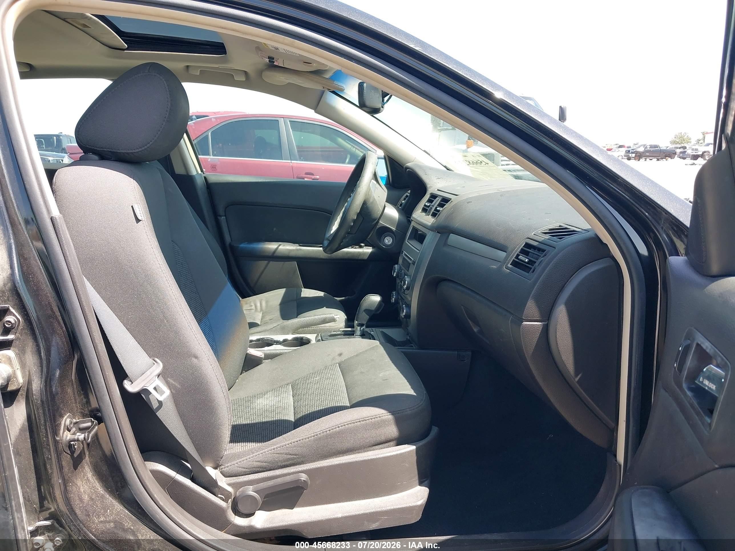 2011 Ford Fusion Se Black vin: 3FAHP0HA7BR189945