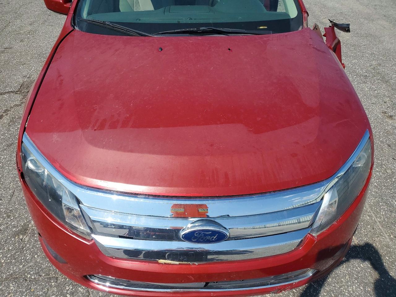 2011 Ford Fusion Sel Burgundy vin: 3FAHP0HA7BR194983