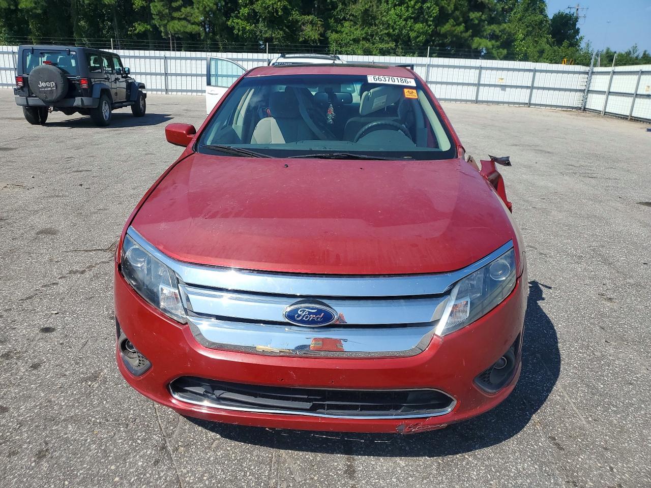 2011 Ford Fusion Sel Burgundy vin: 3FAHP0HA7BR194983