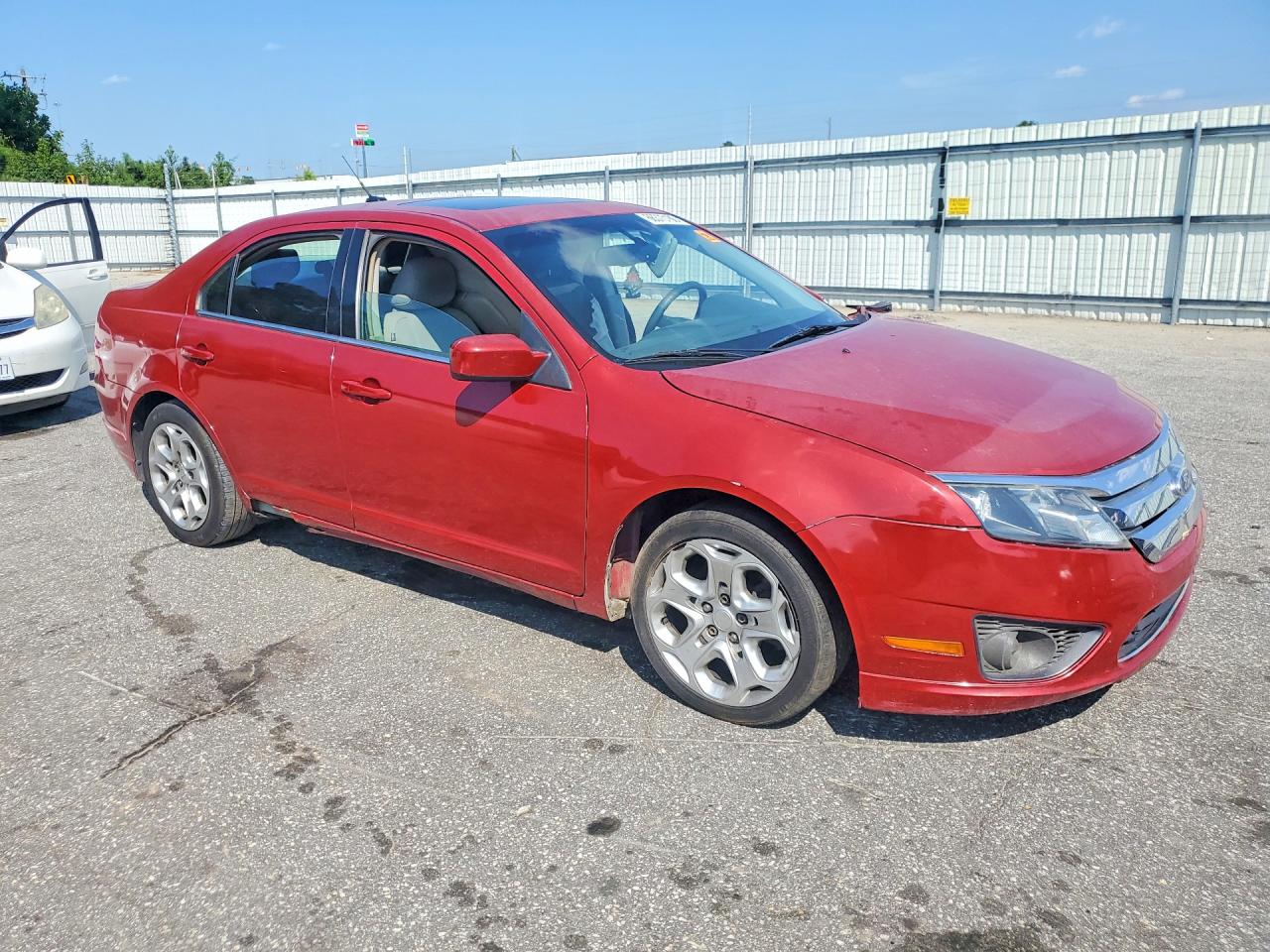 2011 Ford Fusion Sel Burgundy vin: 3FAHP0HA7BR194983