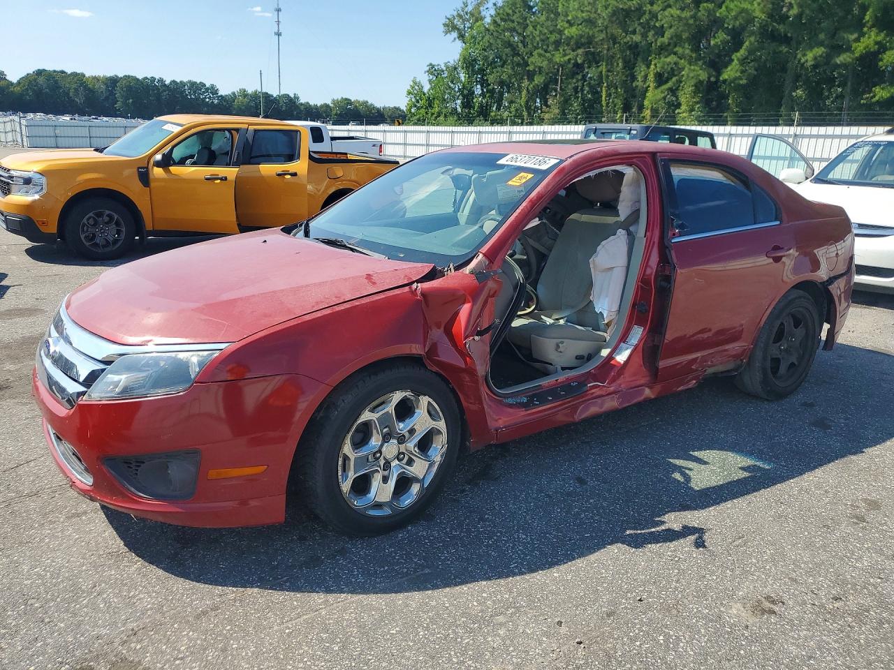 2011 Ford Fusion Sel Burgundy vin: 3FAHP0HA7BR194983