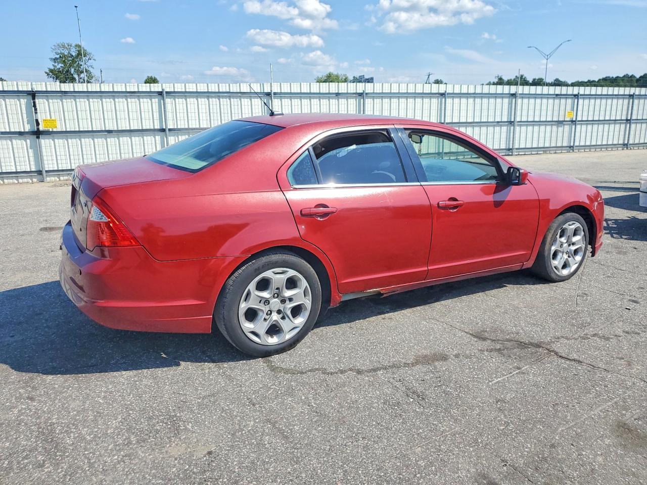 2011 Ford Fusion Sel Burgundy vin: 3FAHP0HA7BR194983