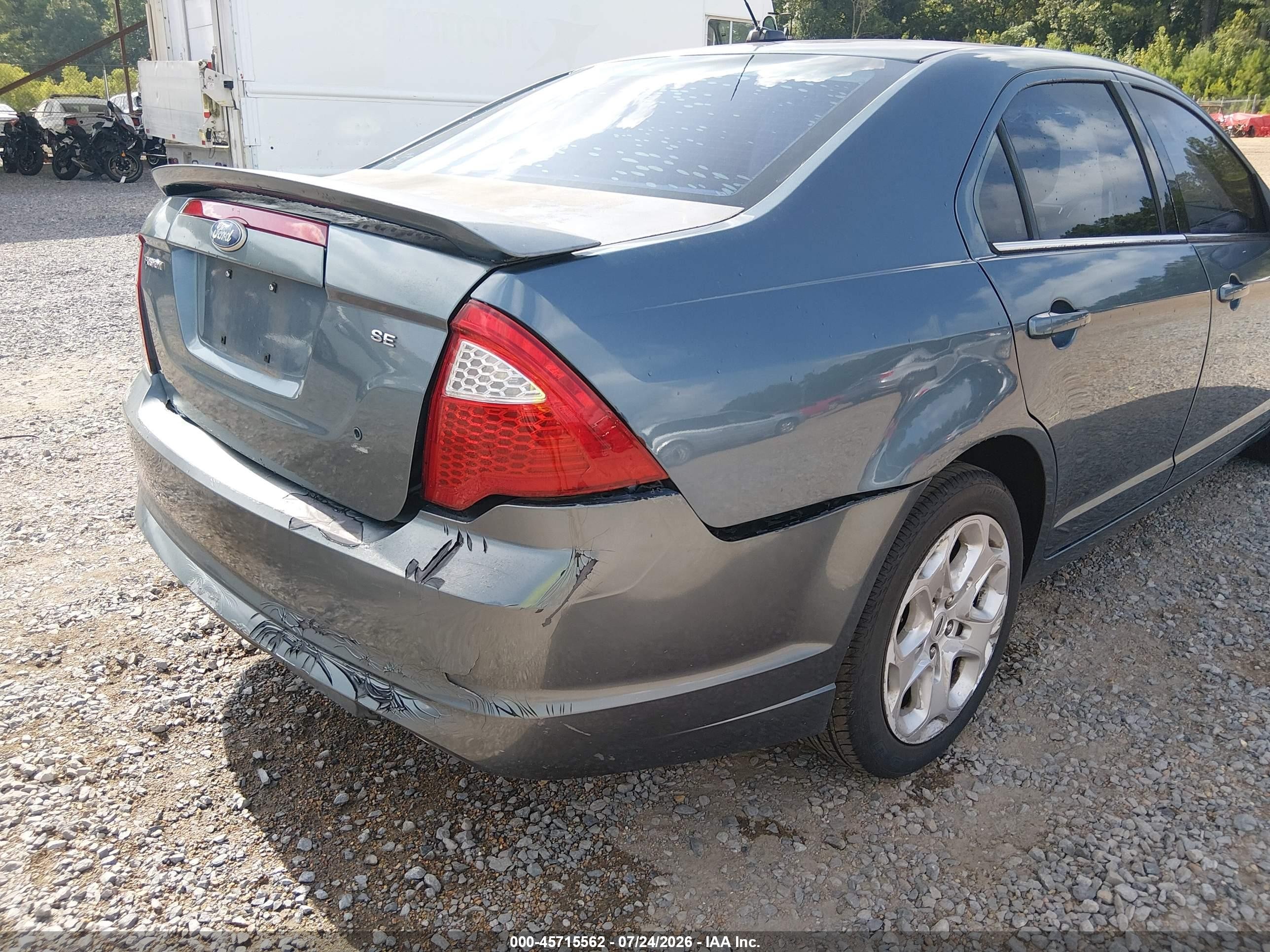 2011 Ford Fusion Se Blue vin: 3FAHP0HA7BR199441